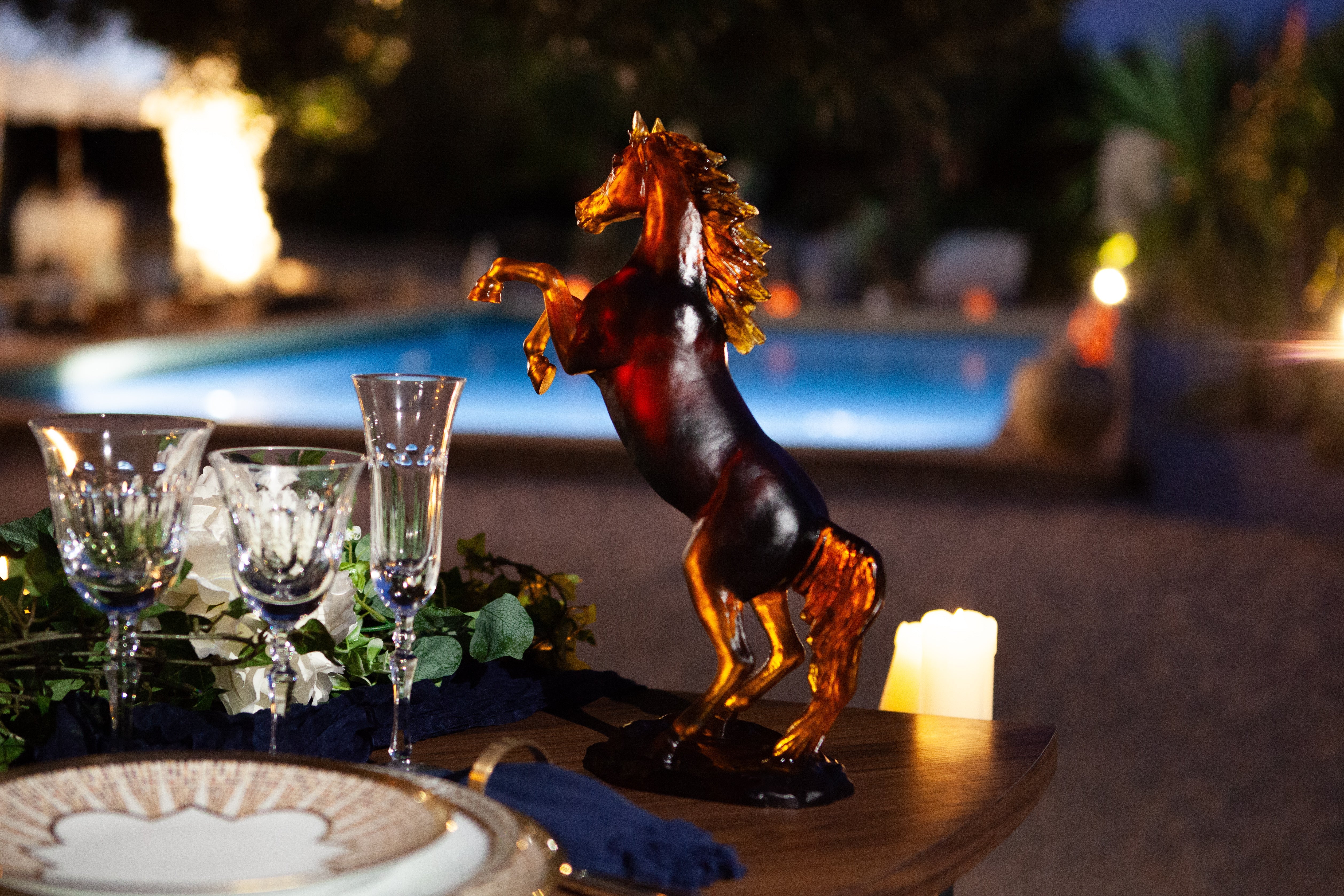 【1980年代レアArt】Daum FRANCE Crystal HORSE Cheval Fougeux : Collection unique et élégante | Daum