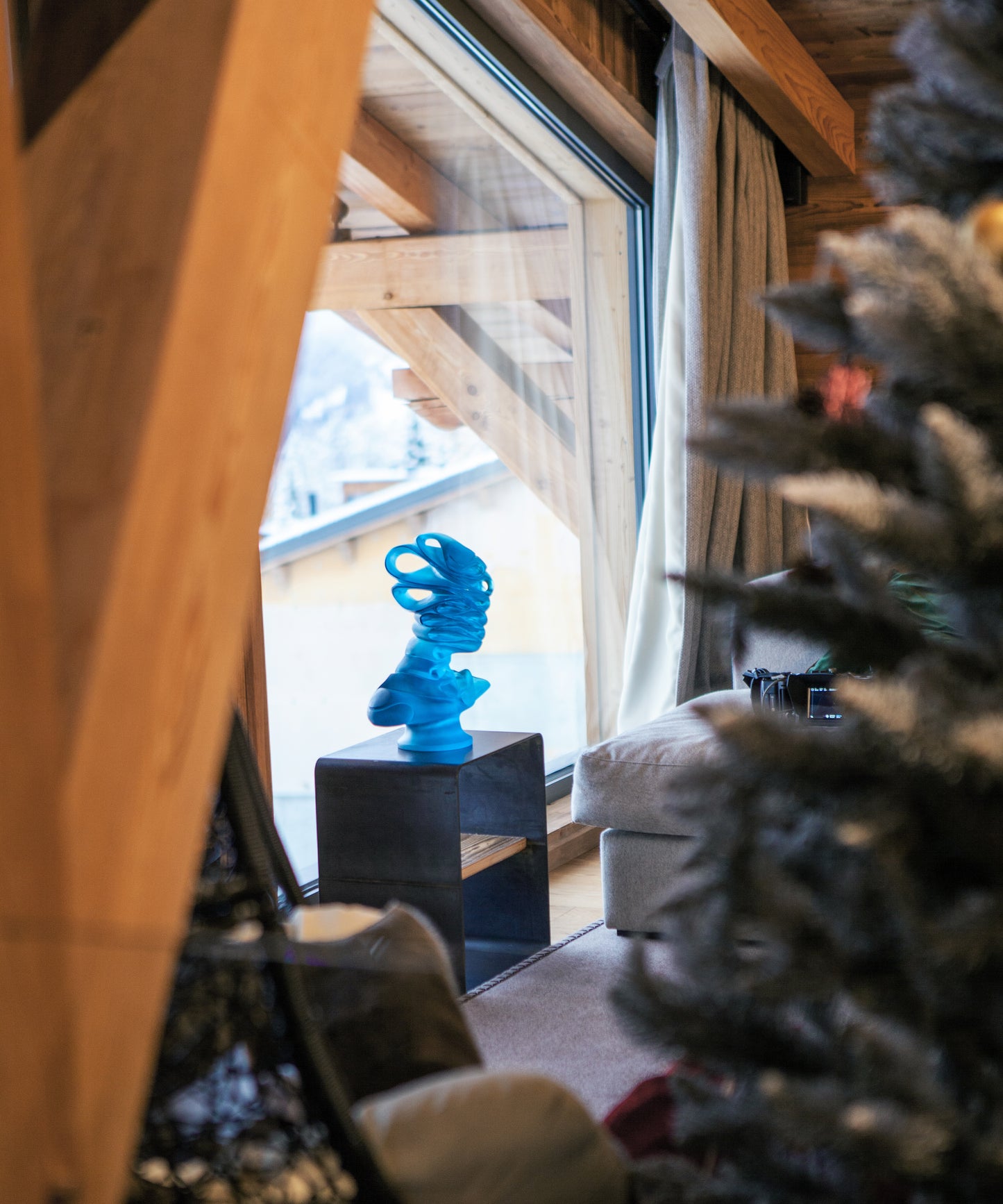 Masque de Verre Bleu de Jean Faucheur 275ex