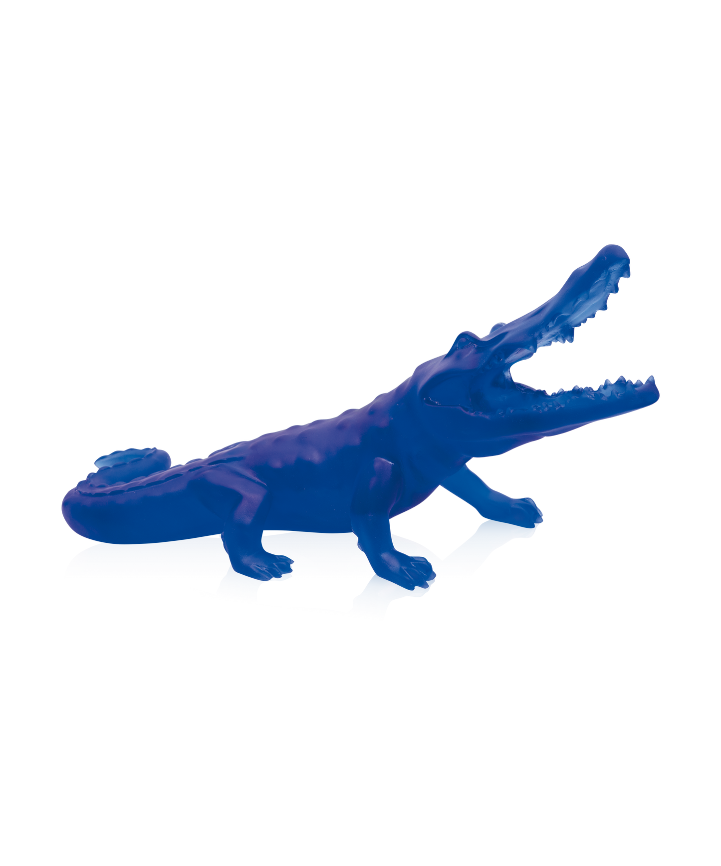 Wild Crocodile Bleu de Richard Orlinski 99ex - Daum