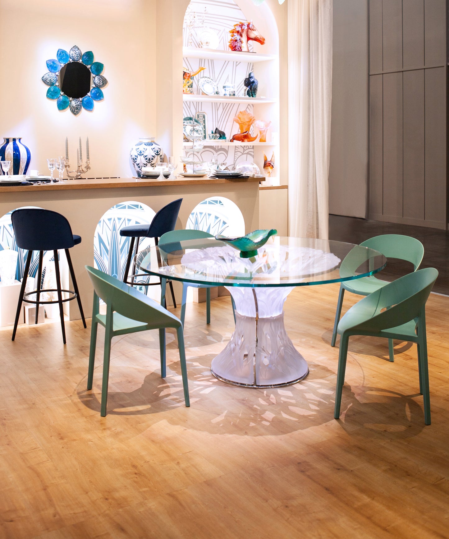 Végétale 6-piece table White