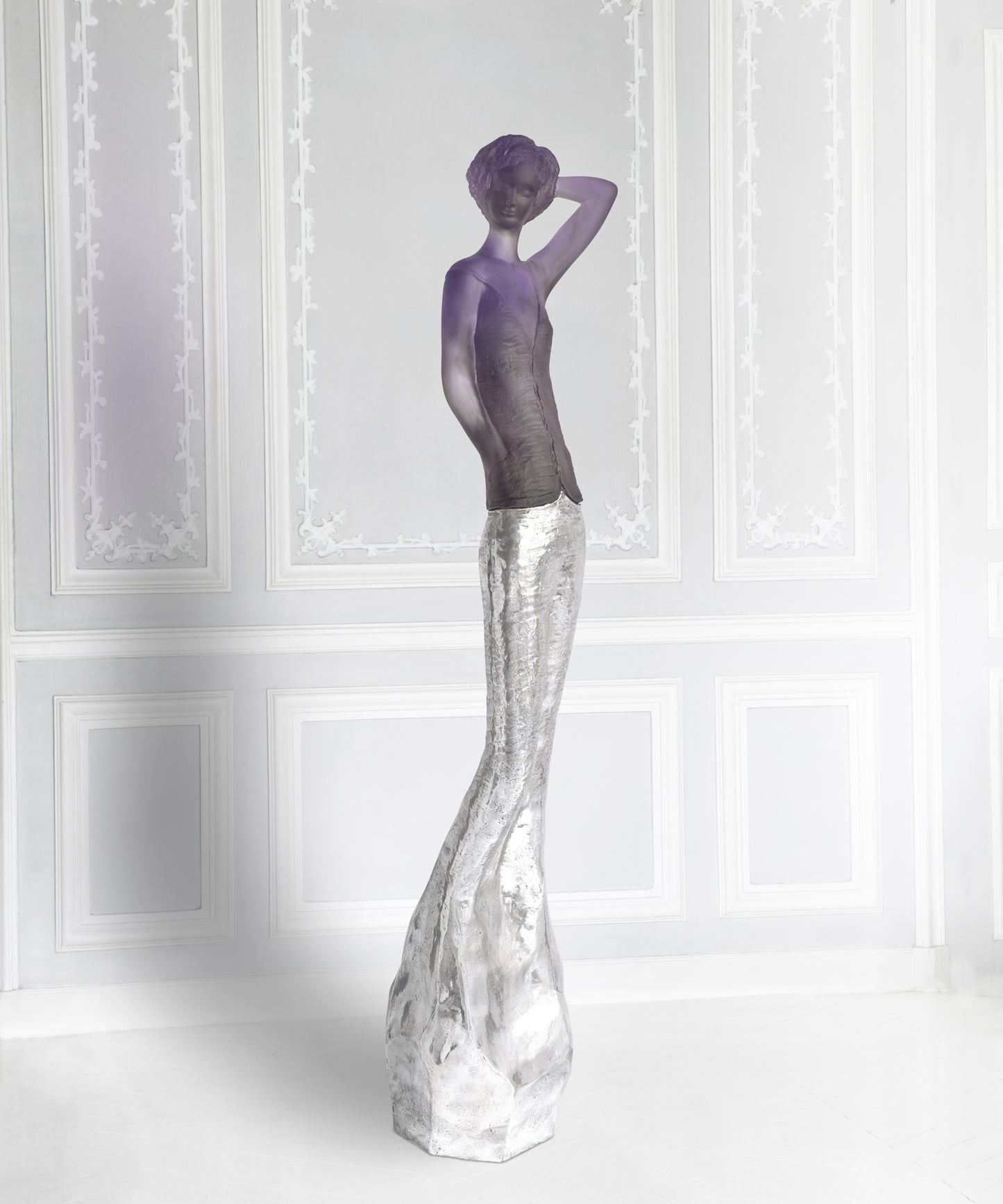 Inès Grise et violette de Jean-Philippe Richard 75ex