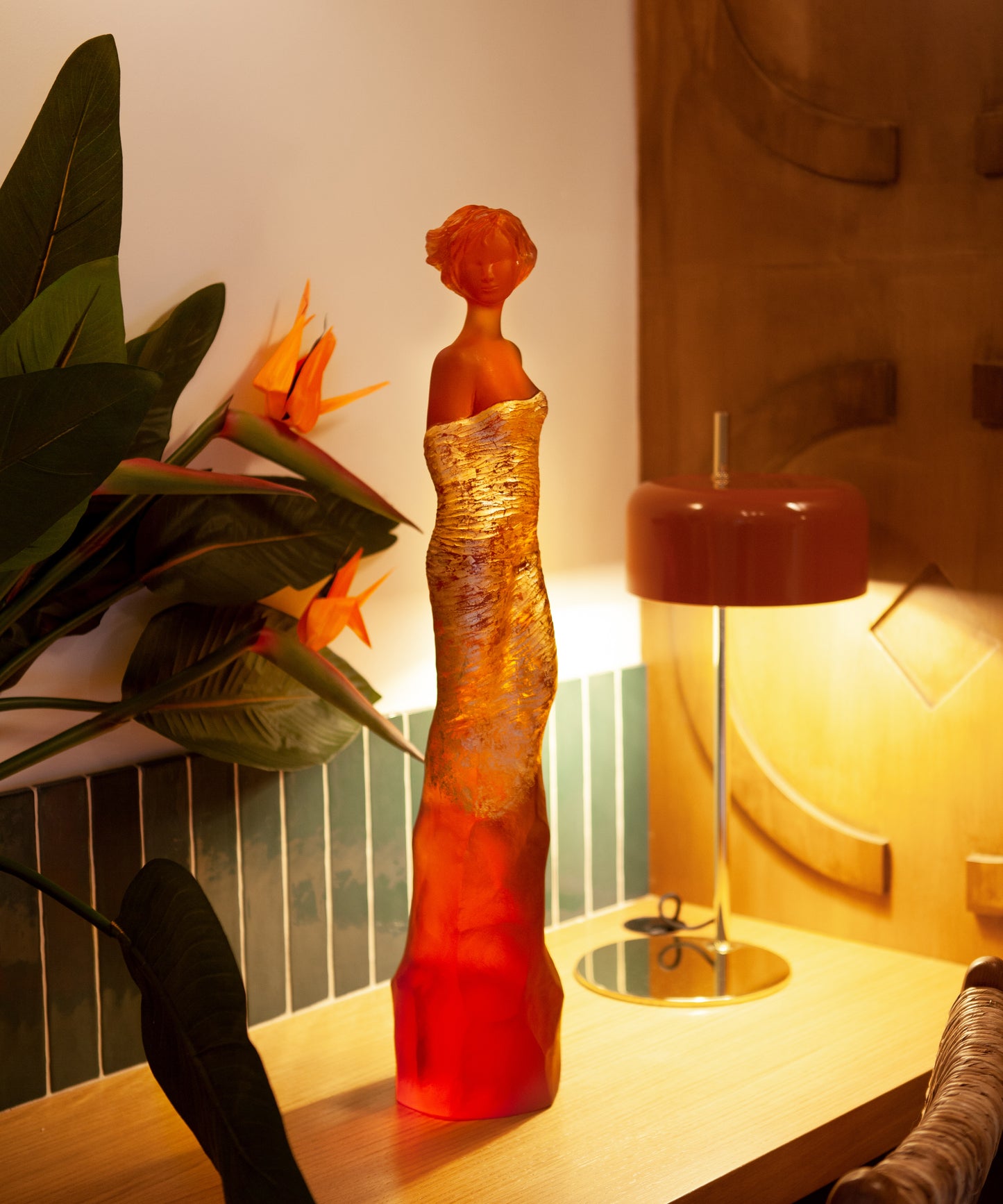 Galatéa Amber, gold finish by Jean-Philippe Richard 75ex