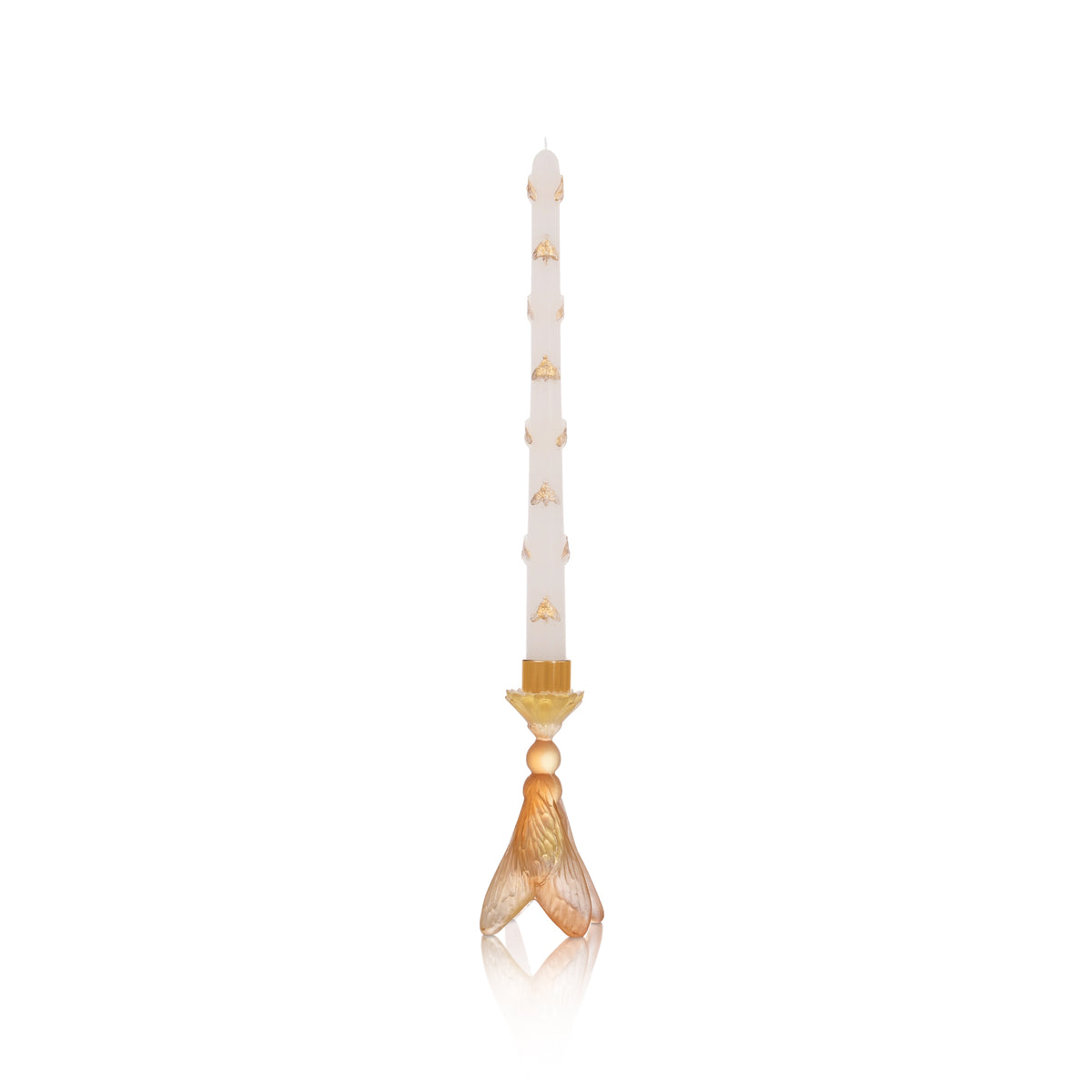 Or d'Abeille Candle holder and taper candle