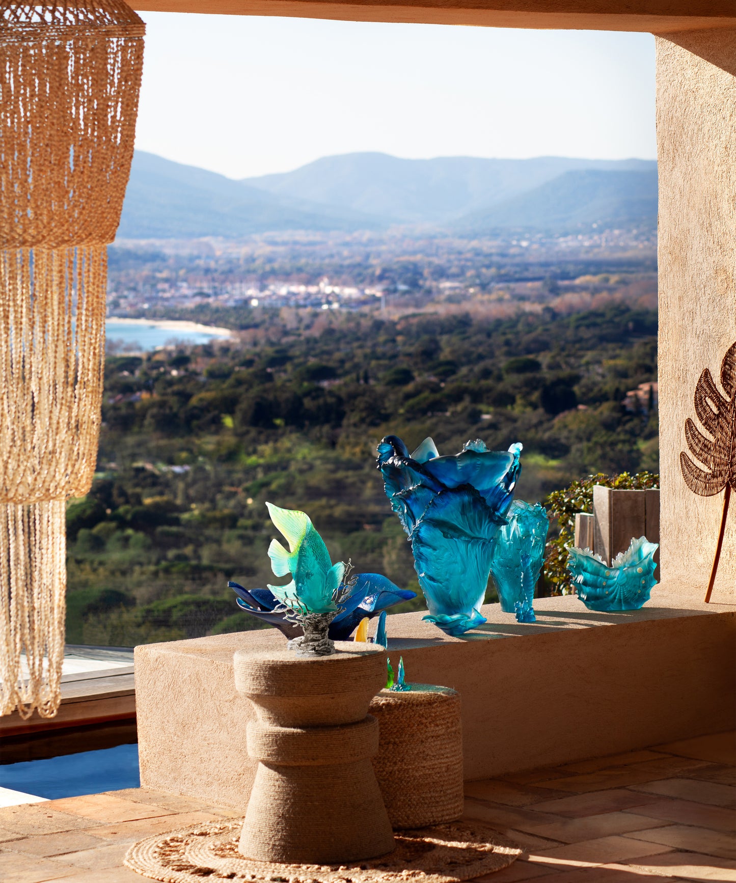 Mer de Corail Ange royal Turquoise - Daum