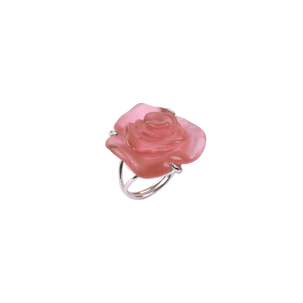 Bague Rose Passion Rose – Daum Site Officiel