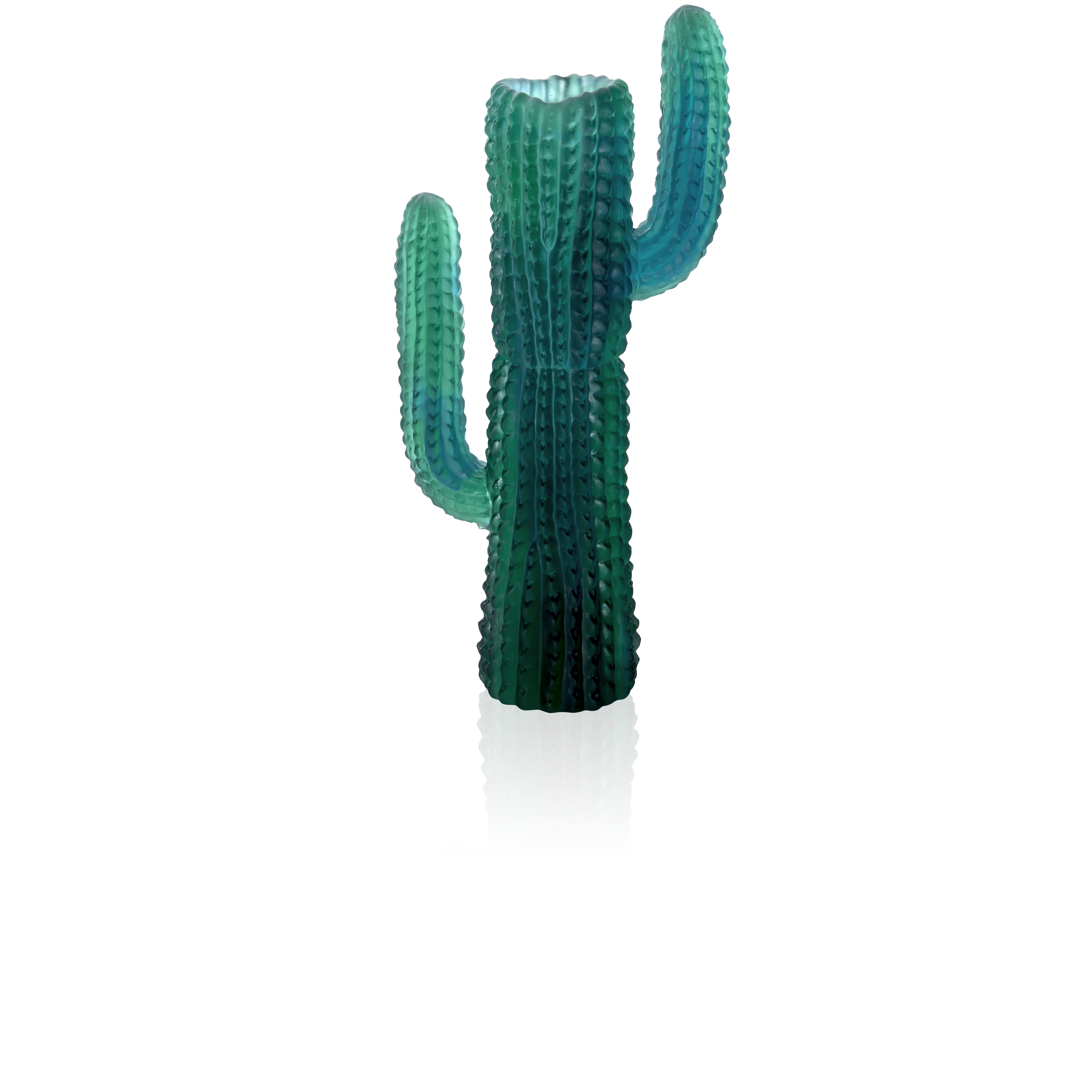 Vase Vert Jardin de Cactus de Emilio Robba – Daum Site Officiel