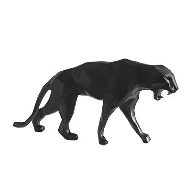 Wild black Panther by Richard Orlinski – Daum Site Officiel