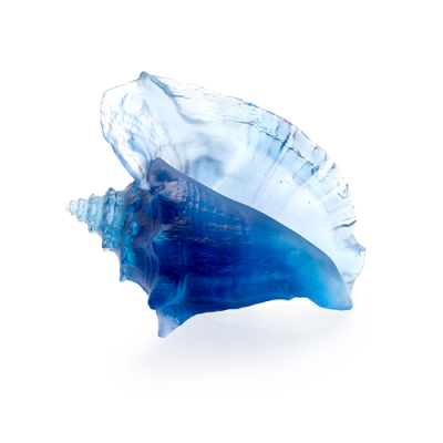 Coquillage conque Mer de Corail en cristal