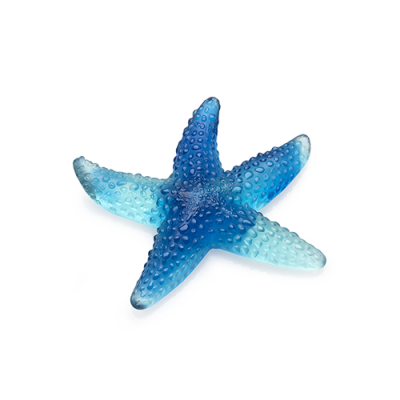 etoile de mer bleue Mer de Corail en cristal
