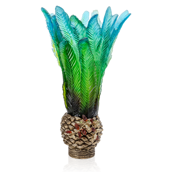 Vase Prestige Palm Beach en cristal