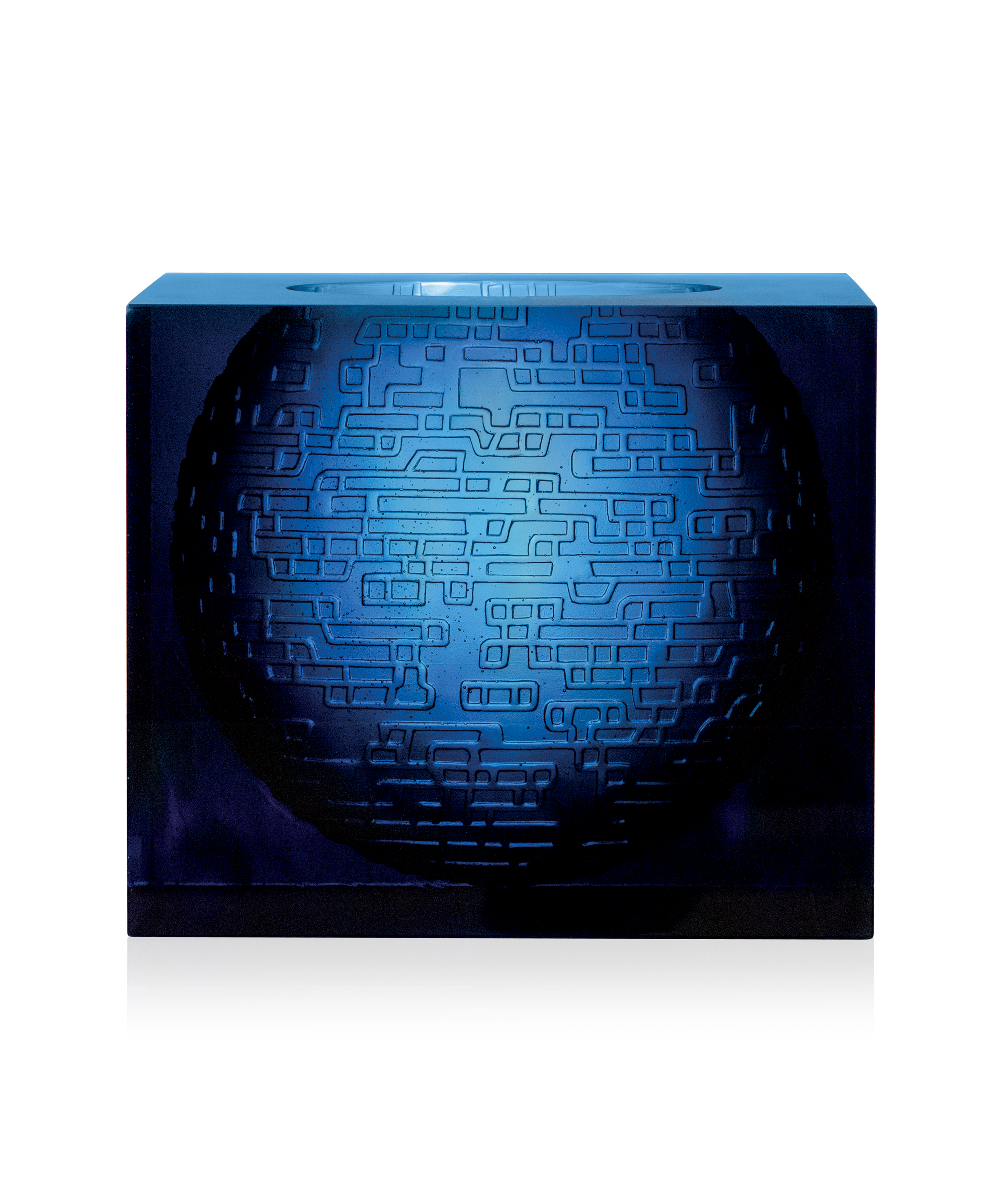 Vase Kumara Bleu de Jean-Marie Massaud 25ex