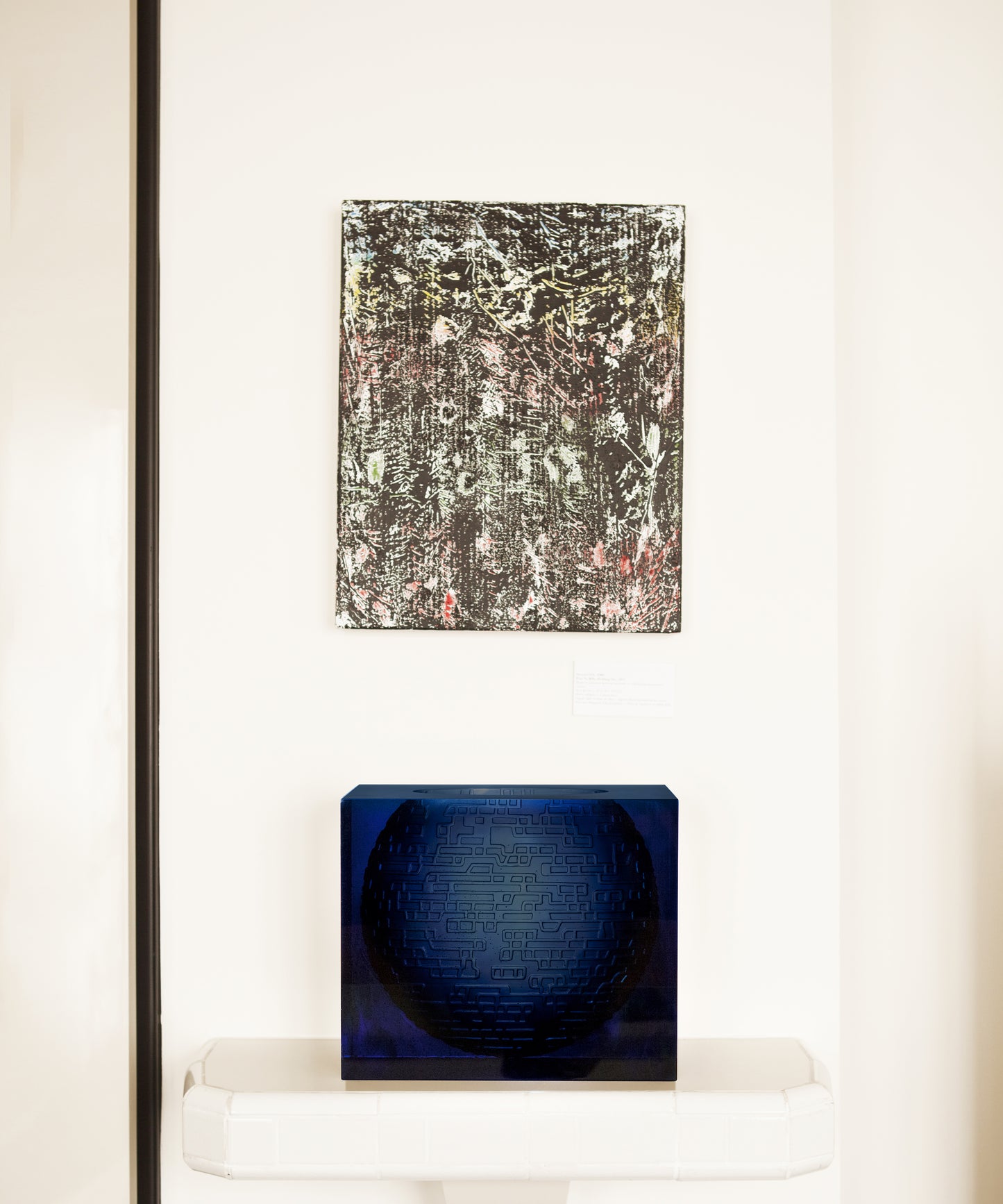 Kumara vase Blue by Jean-Marie Massaud 25ex