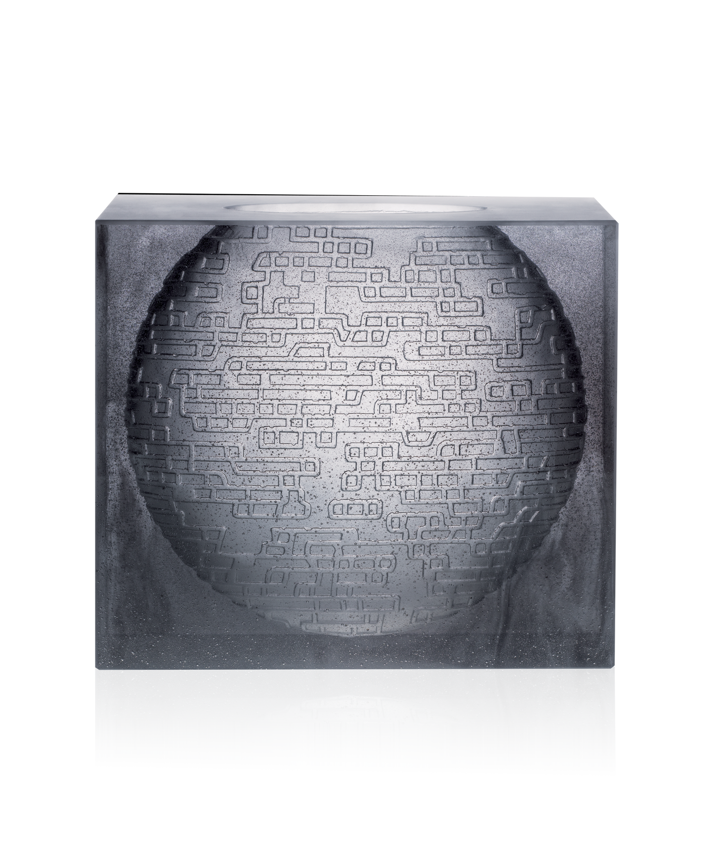 Vase Kumara Gris de Jean-Marie Massaud 125ex