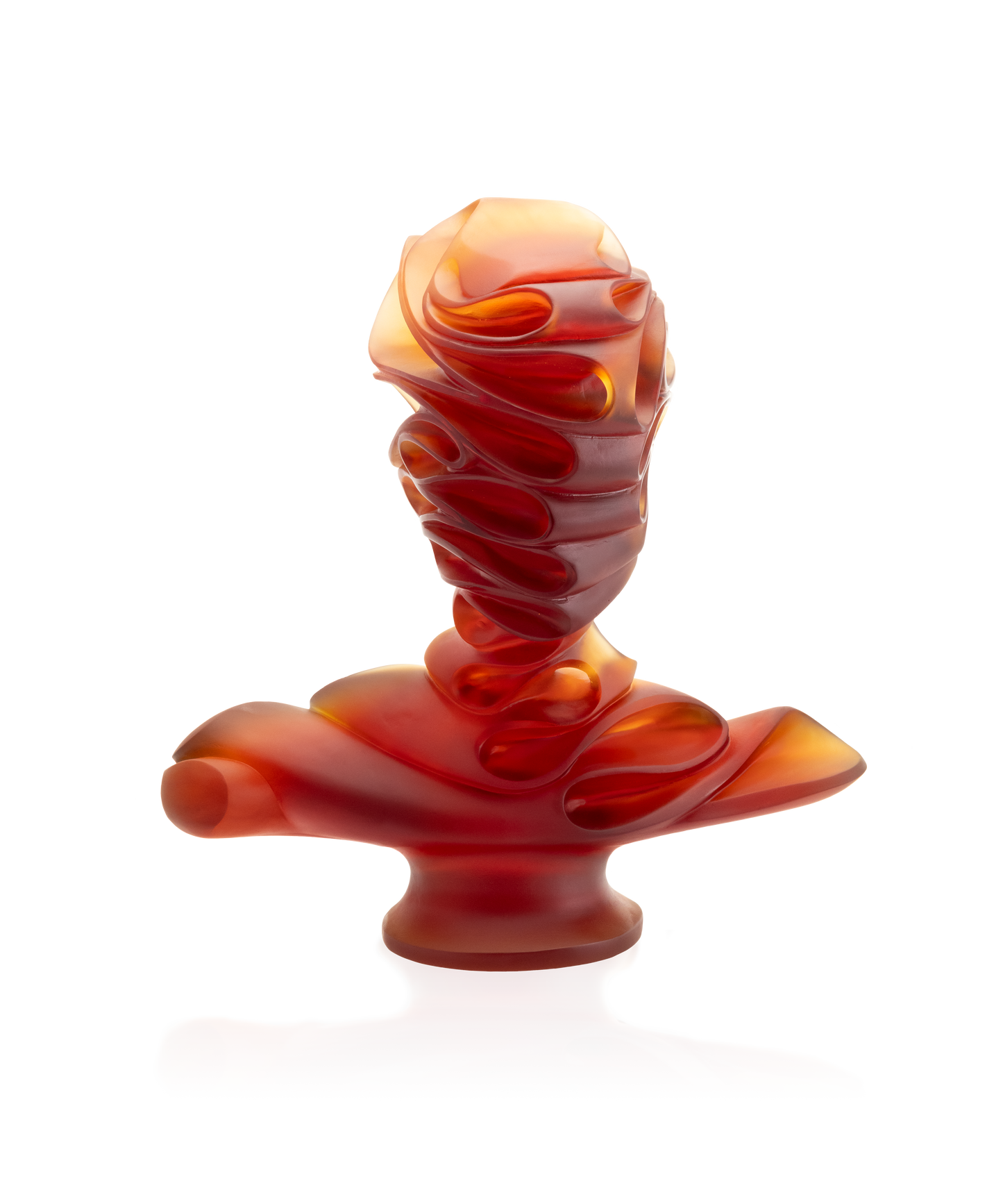 Masque de Verre Ambre de Jean Faucheur 75ex