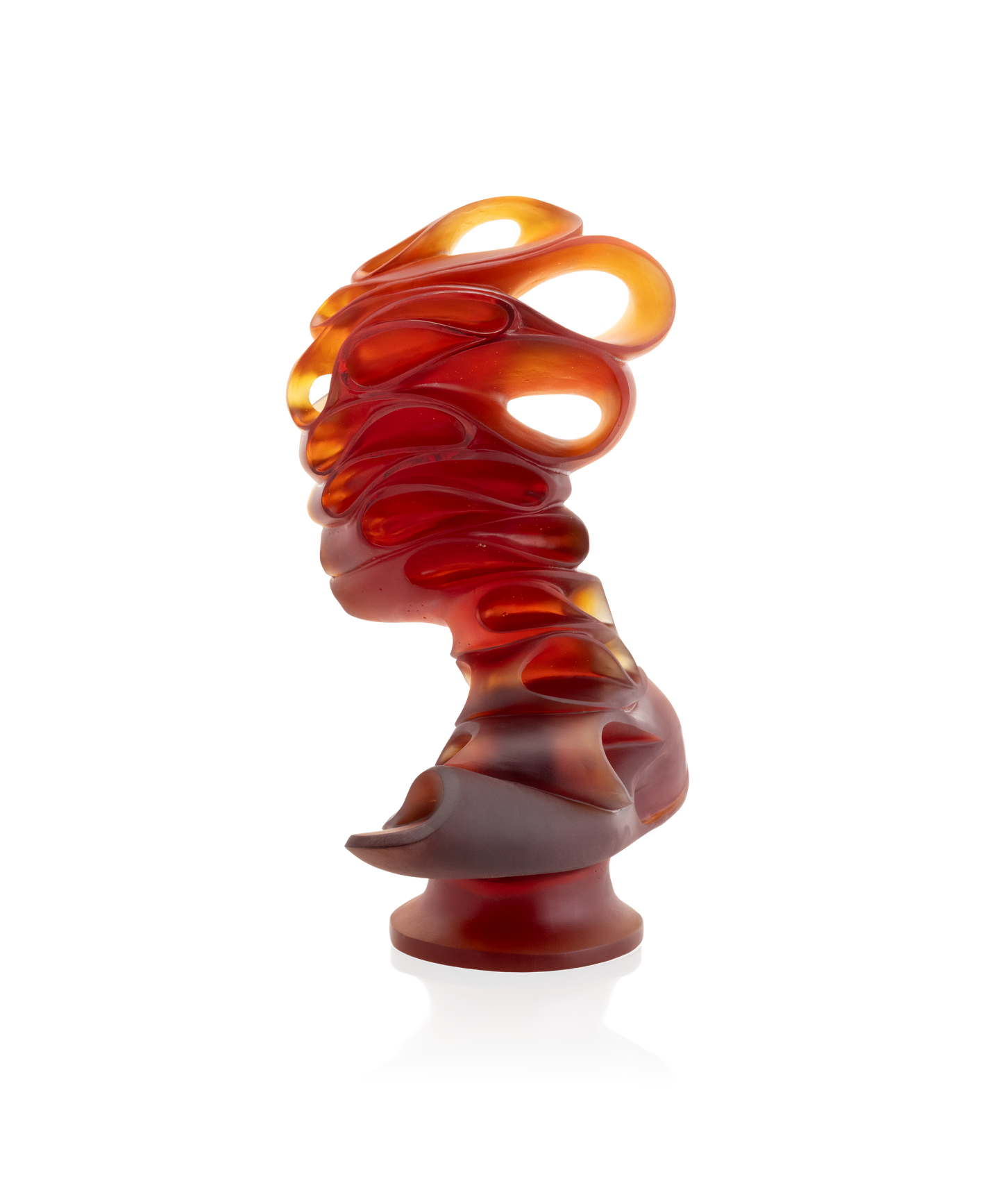 Masque de Verre Ambre de Jean Faucheur 75ex