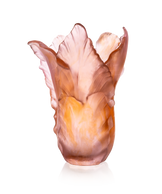 Tulipe Vase Magnum ambre rose 50ex