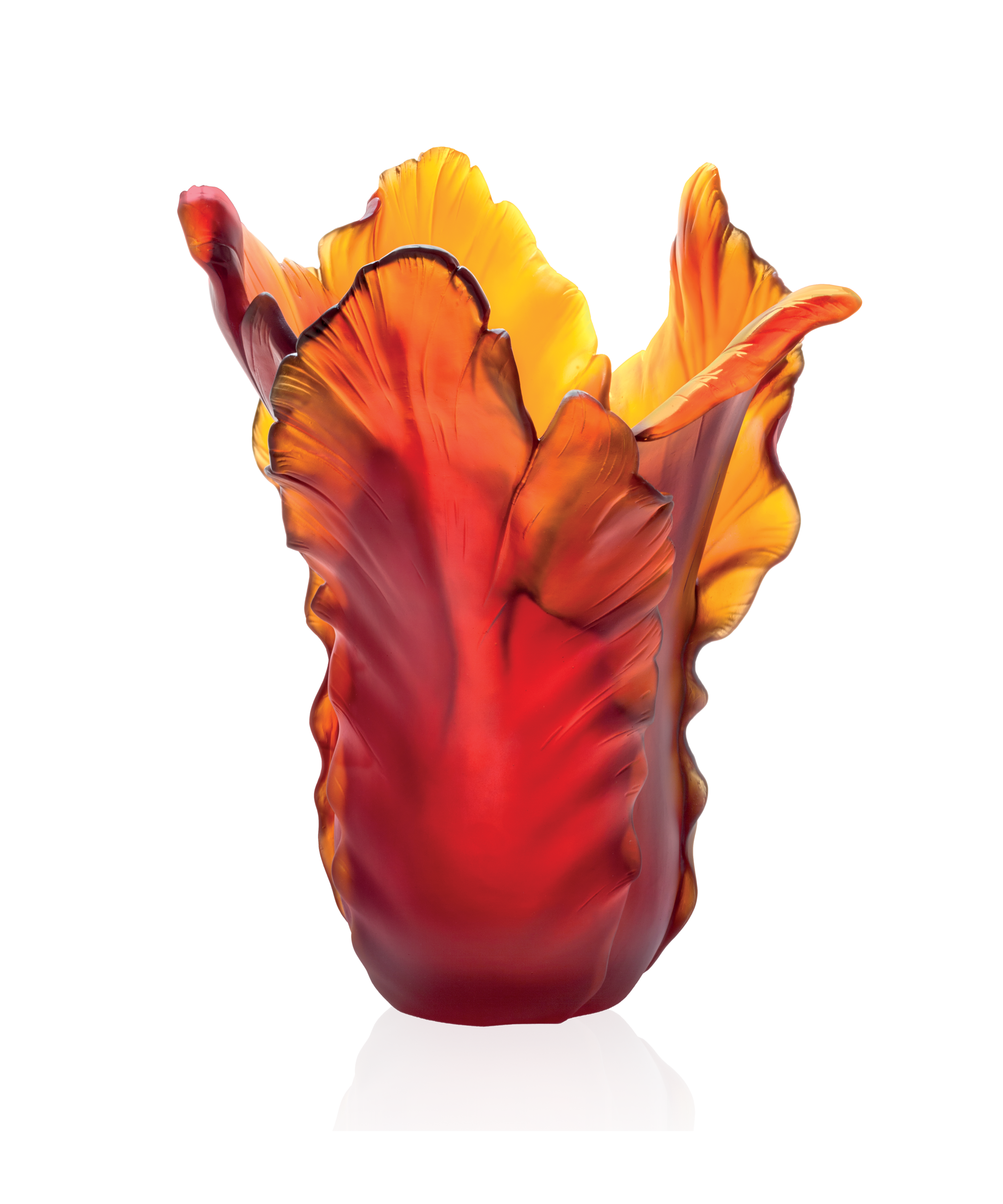 Tulipe Vase magnum Ambre foncé 50ex