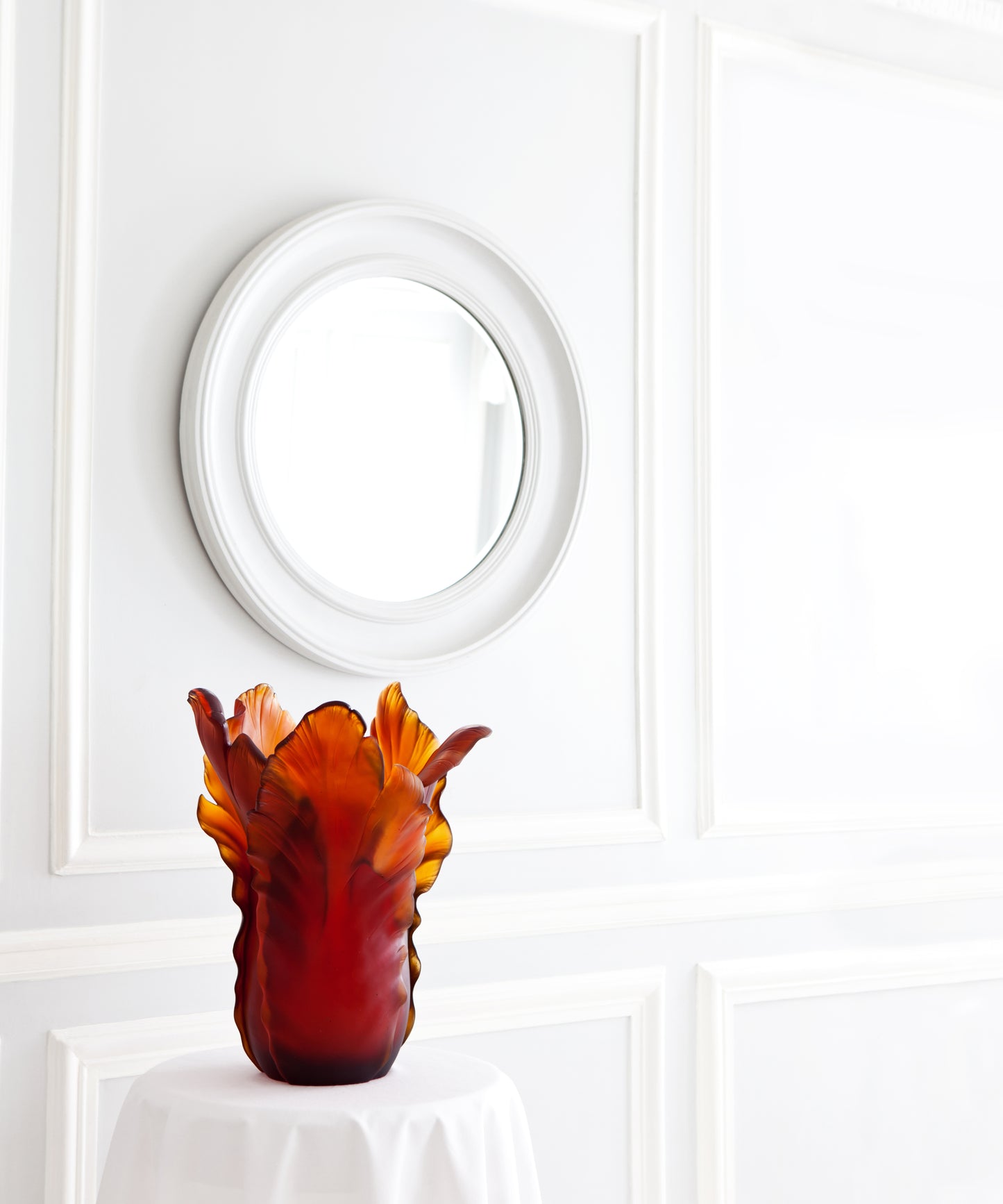 Tulipe Vase magnum Ambre foncé 50ex