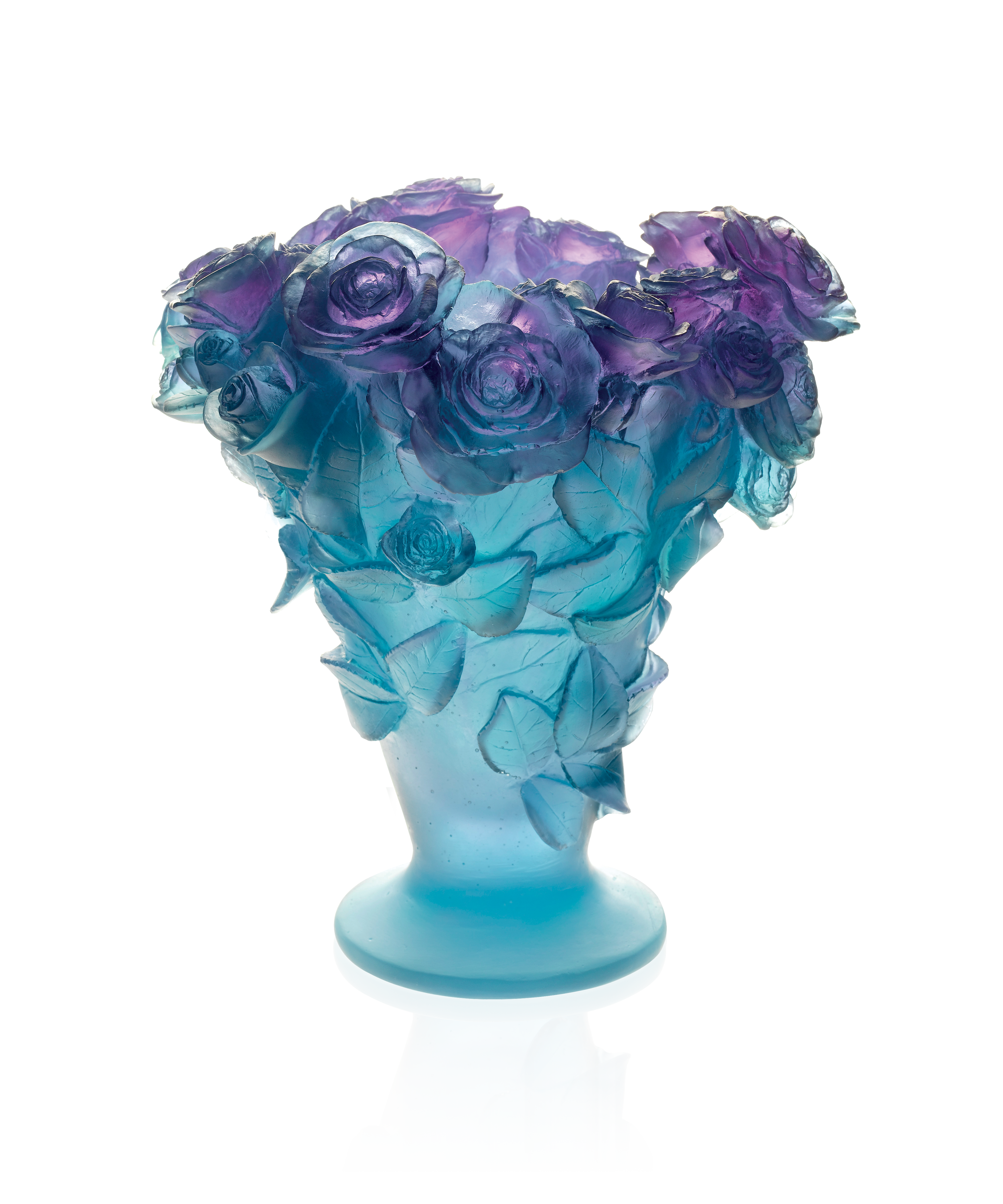 Roses Vase Ultraviolet