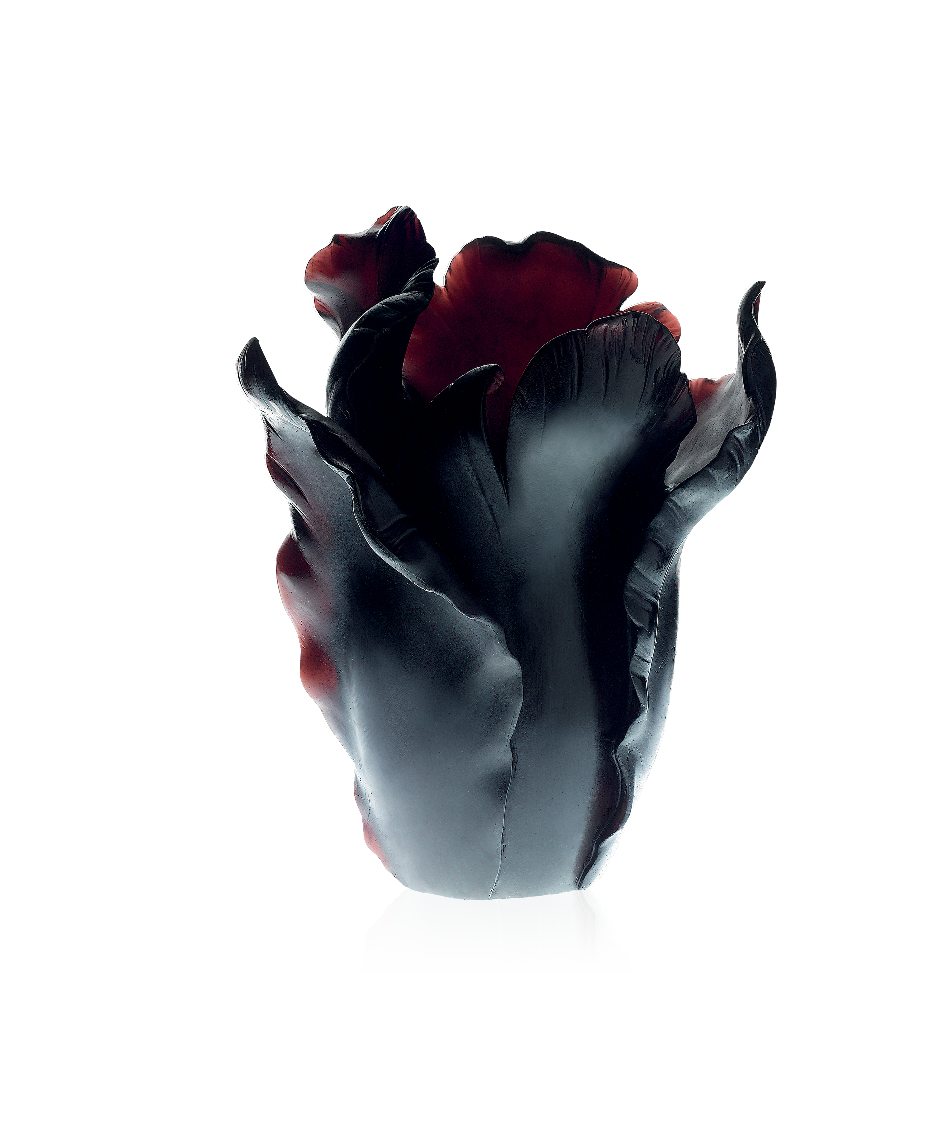 Tulipe Vase grand modèle Noir