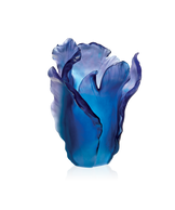 Tulipe Vase grand modèle Bleu