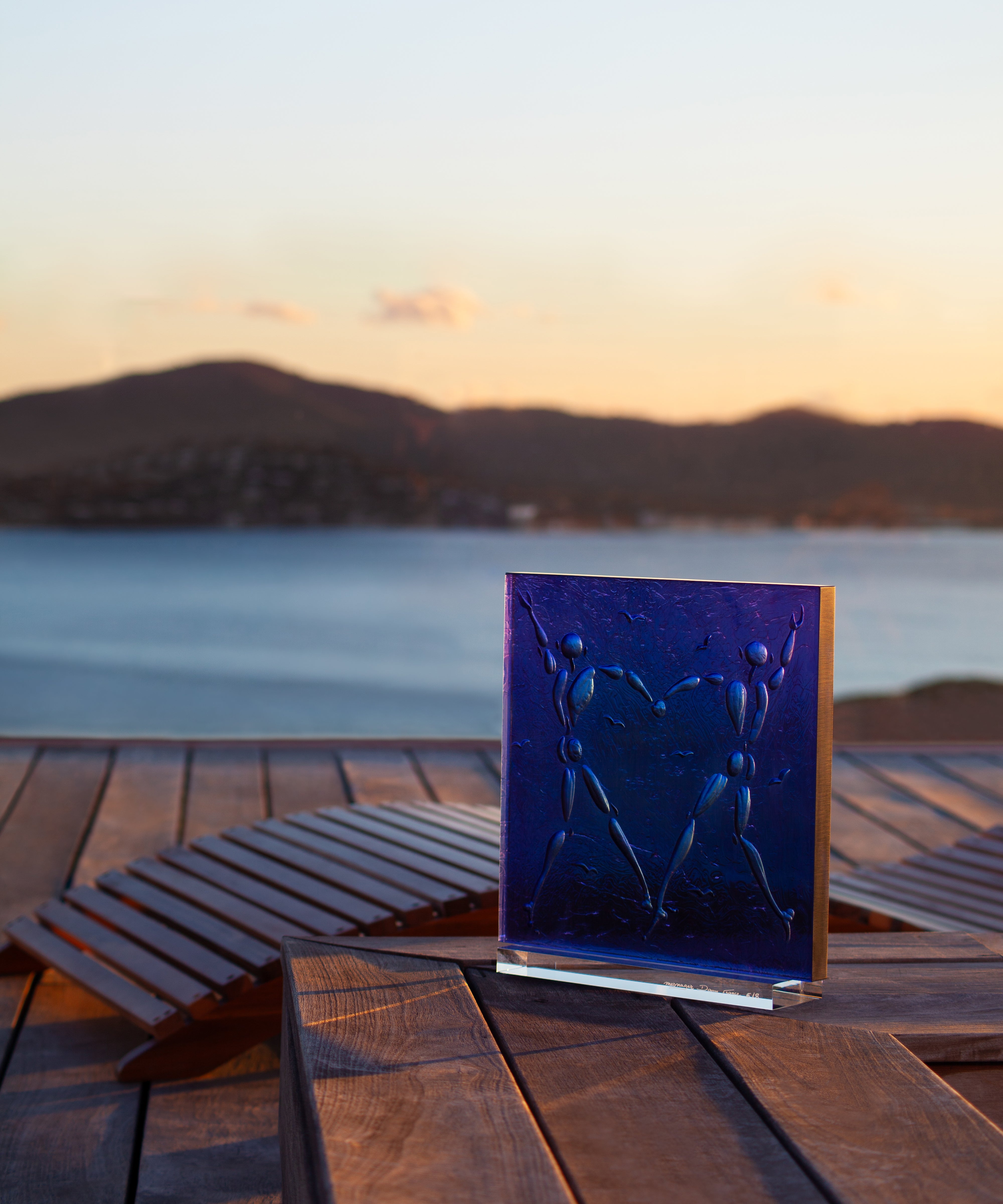 Love Dance Bleue de Jérôme Mesnager 8ex