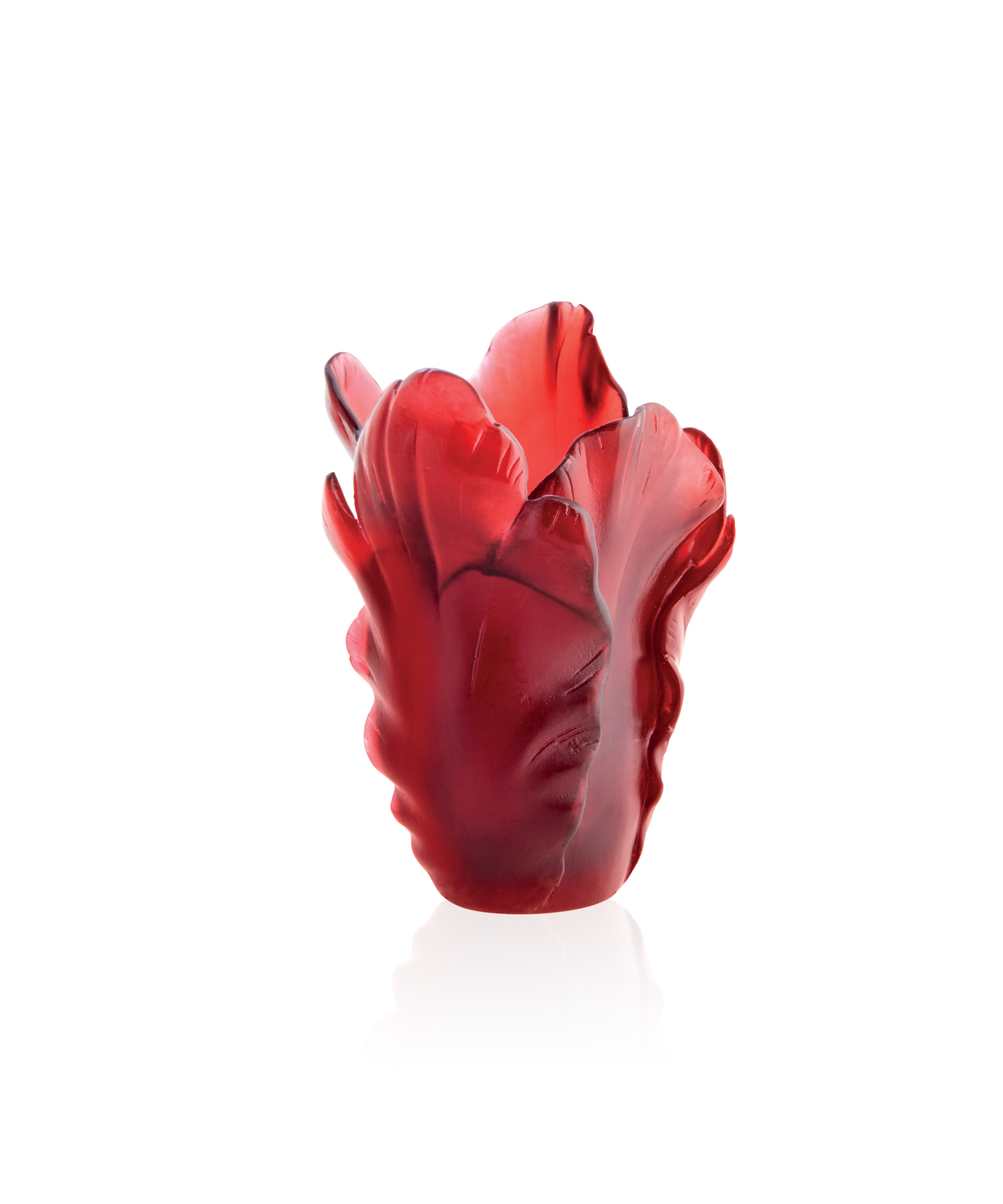 Tulipe Vase Rouge