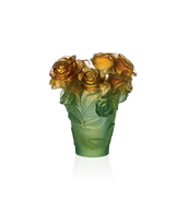 Rose Passion Vase petit modèle Vert et orange