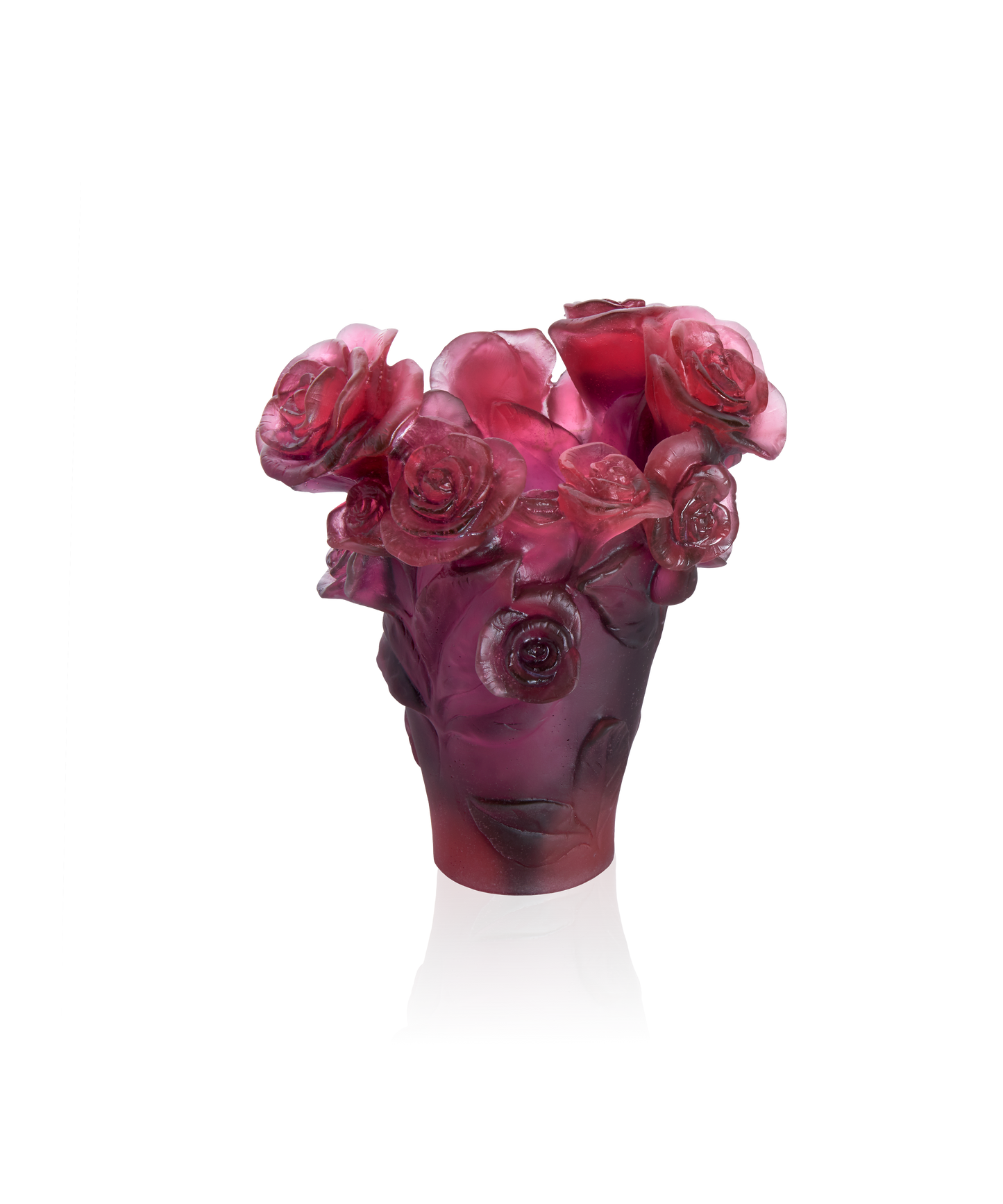 Rose Passion Vase petit modèle Rouge et violet