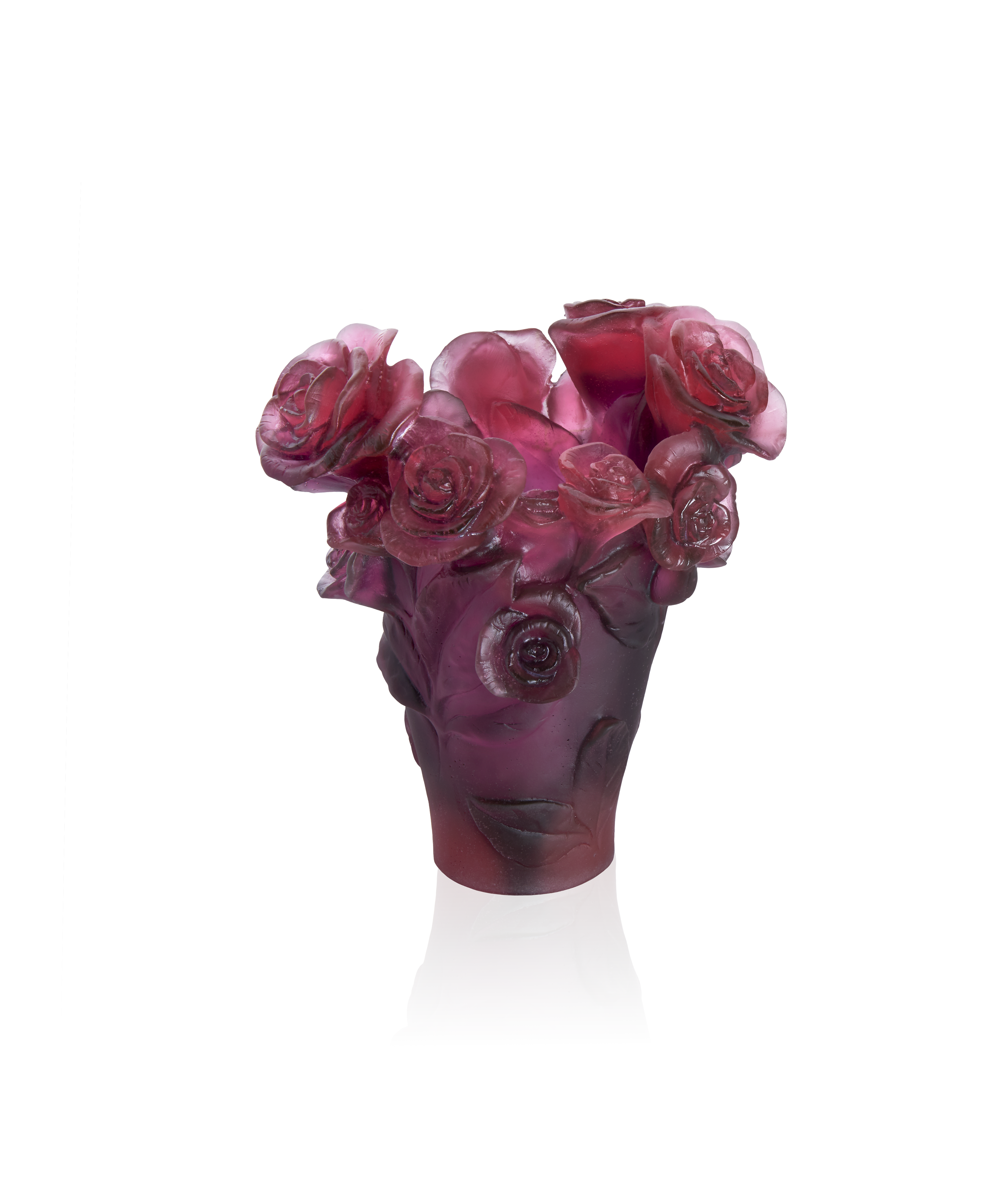 Rose Passion Vase petit modèle Rouge et violet