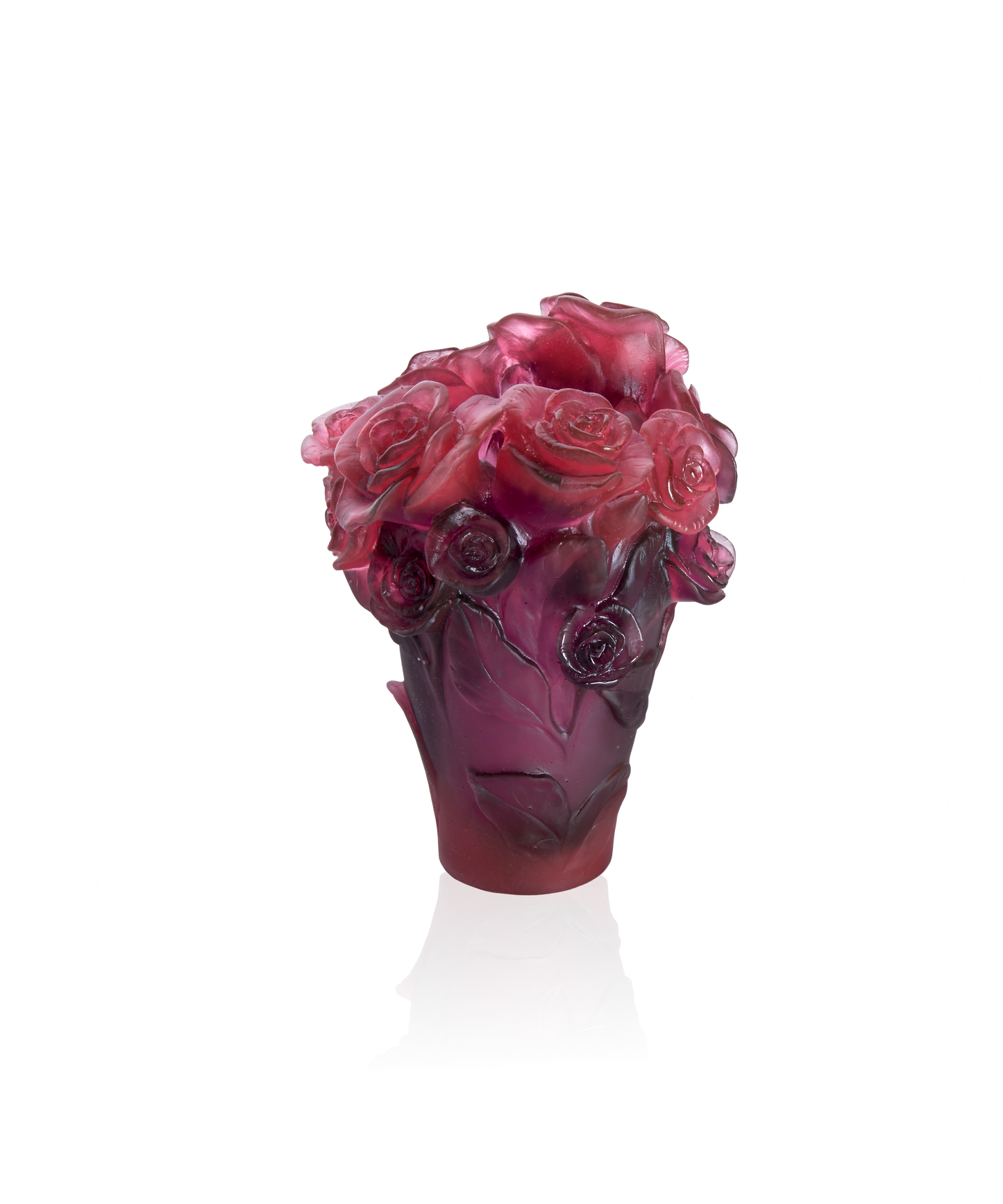 Rose Passion Vase petit modèle Rouge et violet