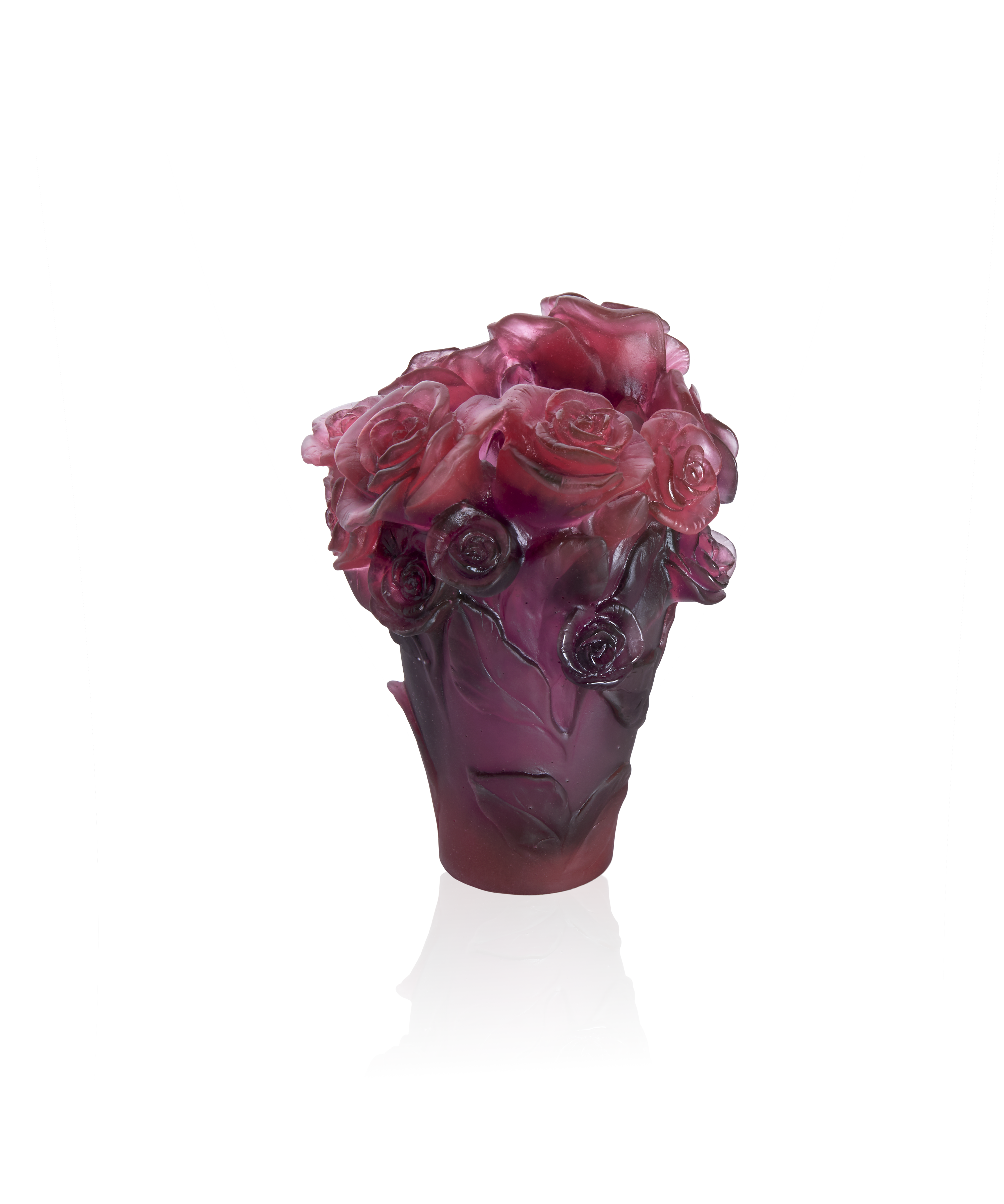 Rose Passion Vase petit modèle Rouge et violet