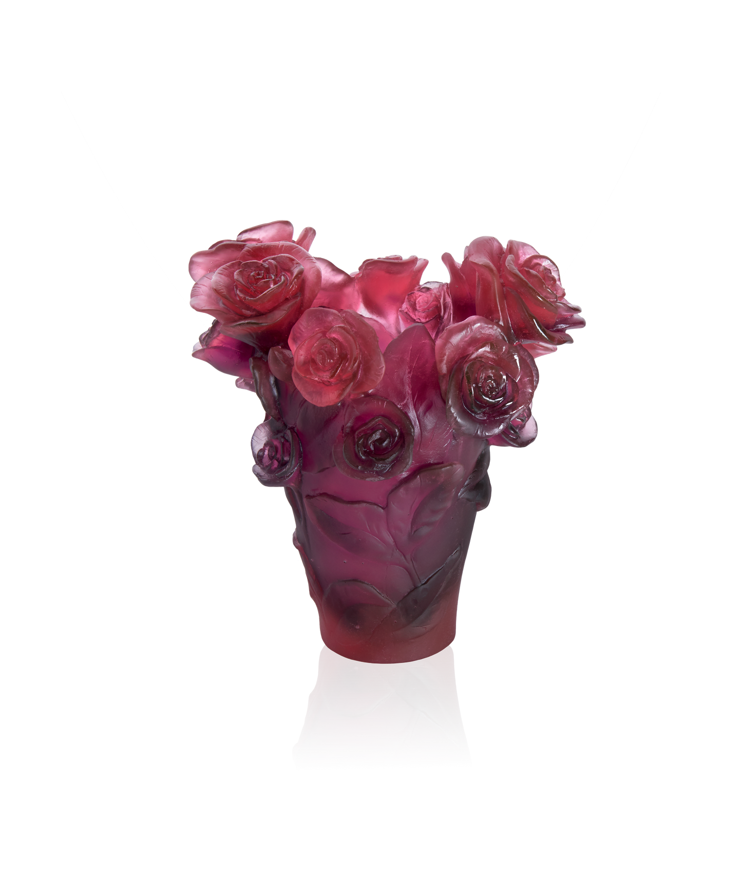 Rose Passion Vase petit modèle Rouge et violet