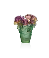 Rose Passion Vase petit modèle Vert et rose