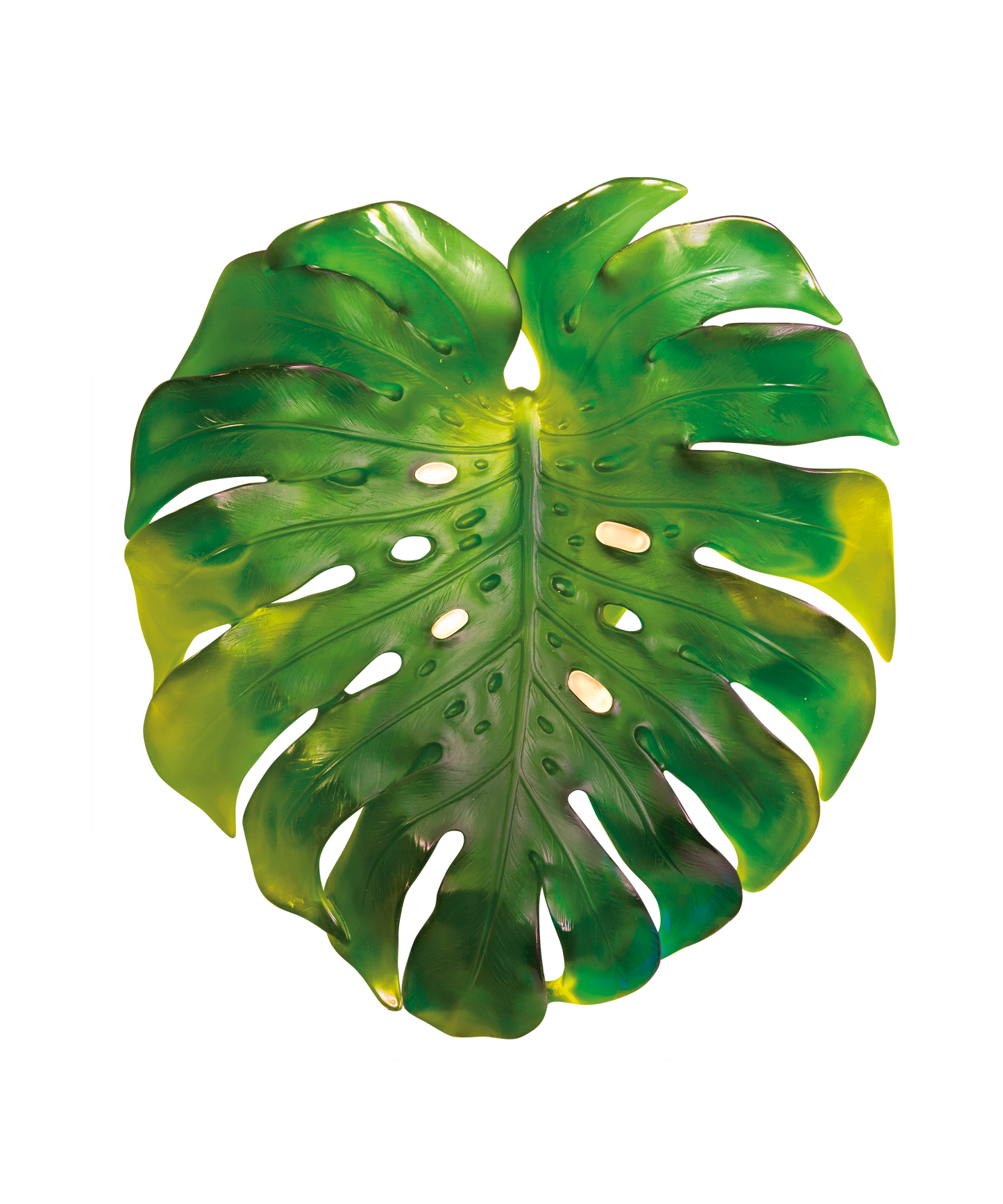 Monstera Large wall leaf Green by Emilio Robba