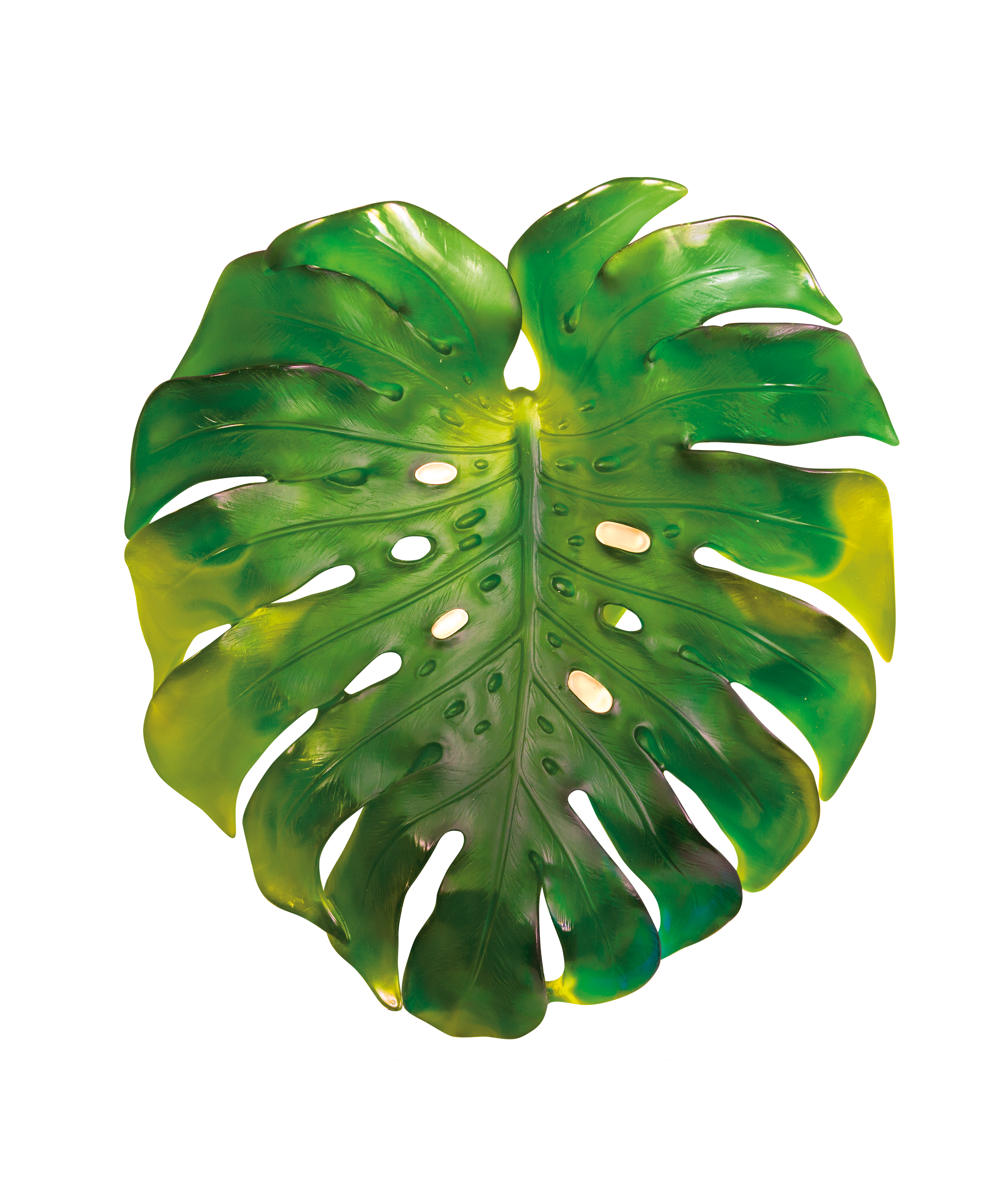 Monstera Feuille murale grand modèle Verte de Emilio Robba