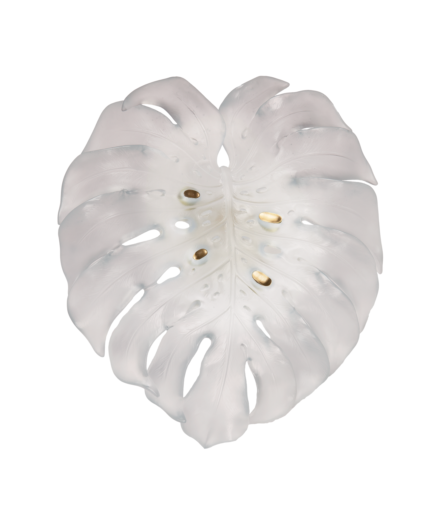 Monstera Applique grand modèle Blanche de Emilio Robba