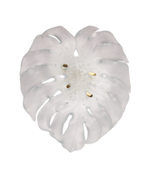 Monstera Applique grand modèle Blanche de Emilio Robba