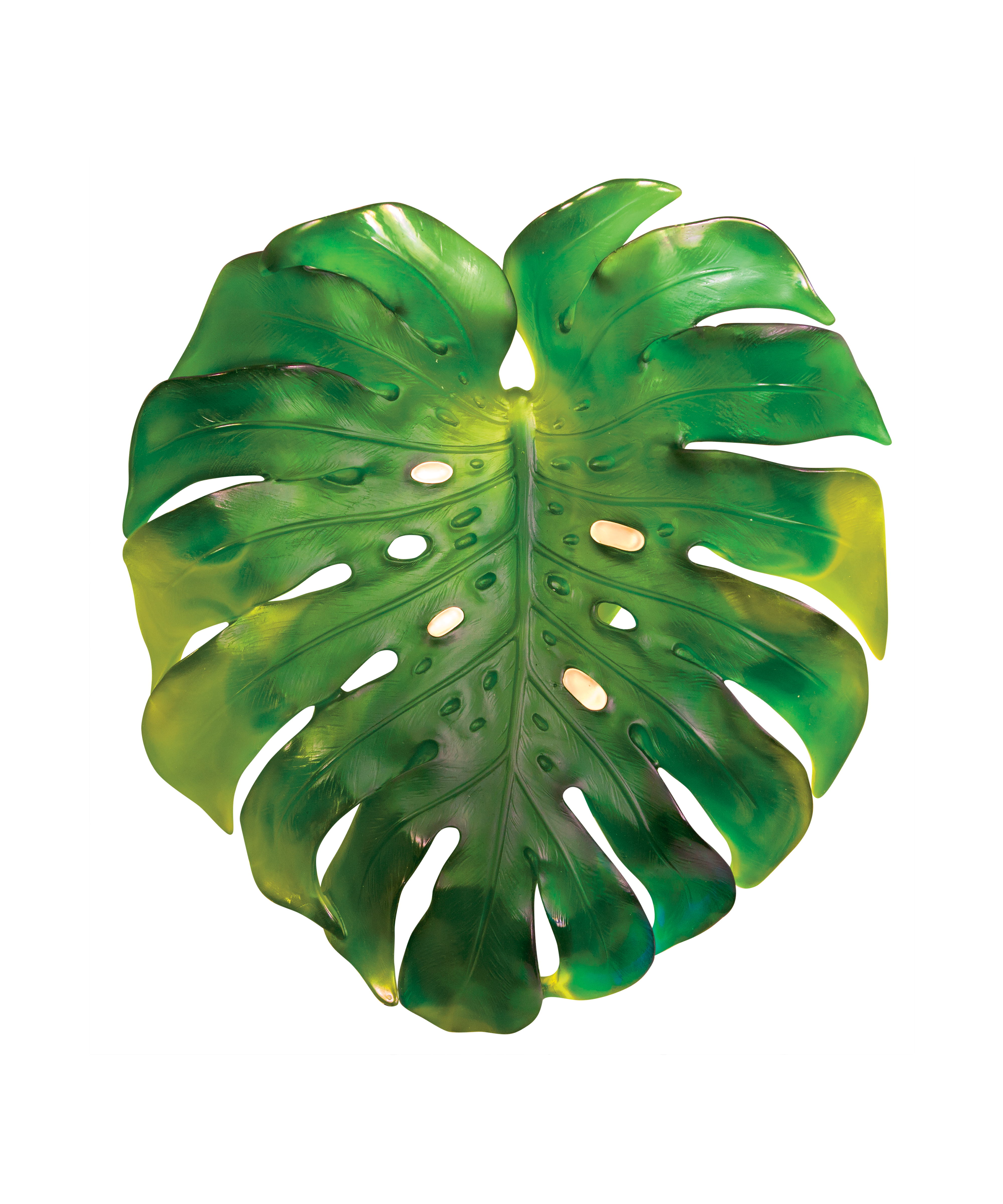 Monstera Applique grand modèle Verte de Emilio Robba