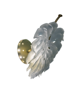 Monstera Applique petit modèle Blanche de Emilio Robba