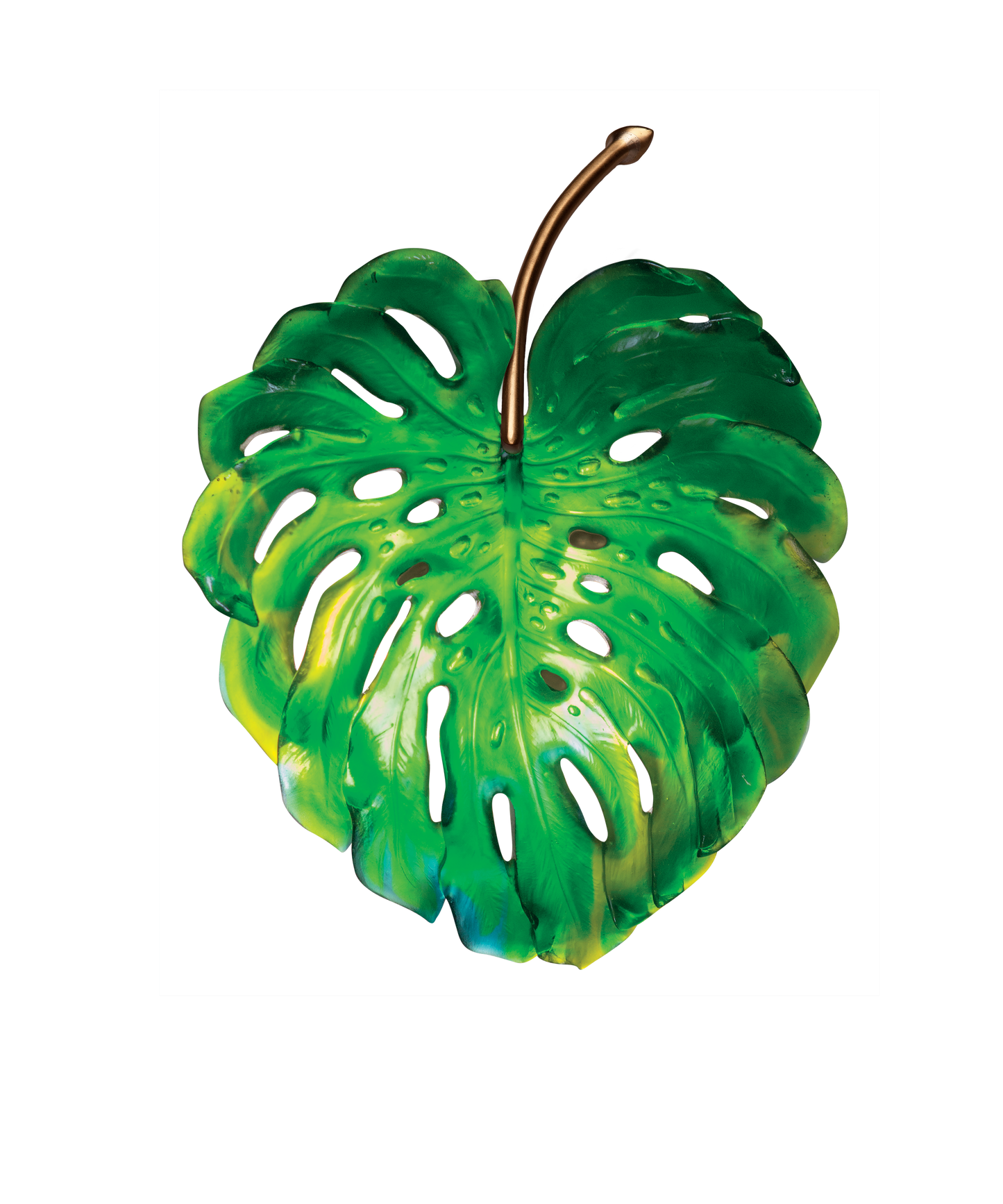 Monstera Small wall lamp Green by Emilio Robba