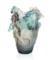 Cavalcade Vase grand modèle Bleu-gris 500ex