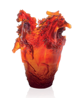 Cavalcade Vase grand modèle Ambre 500ex