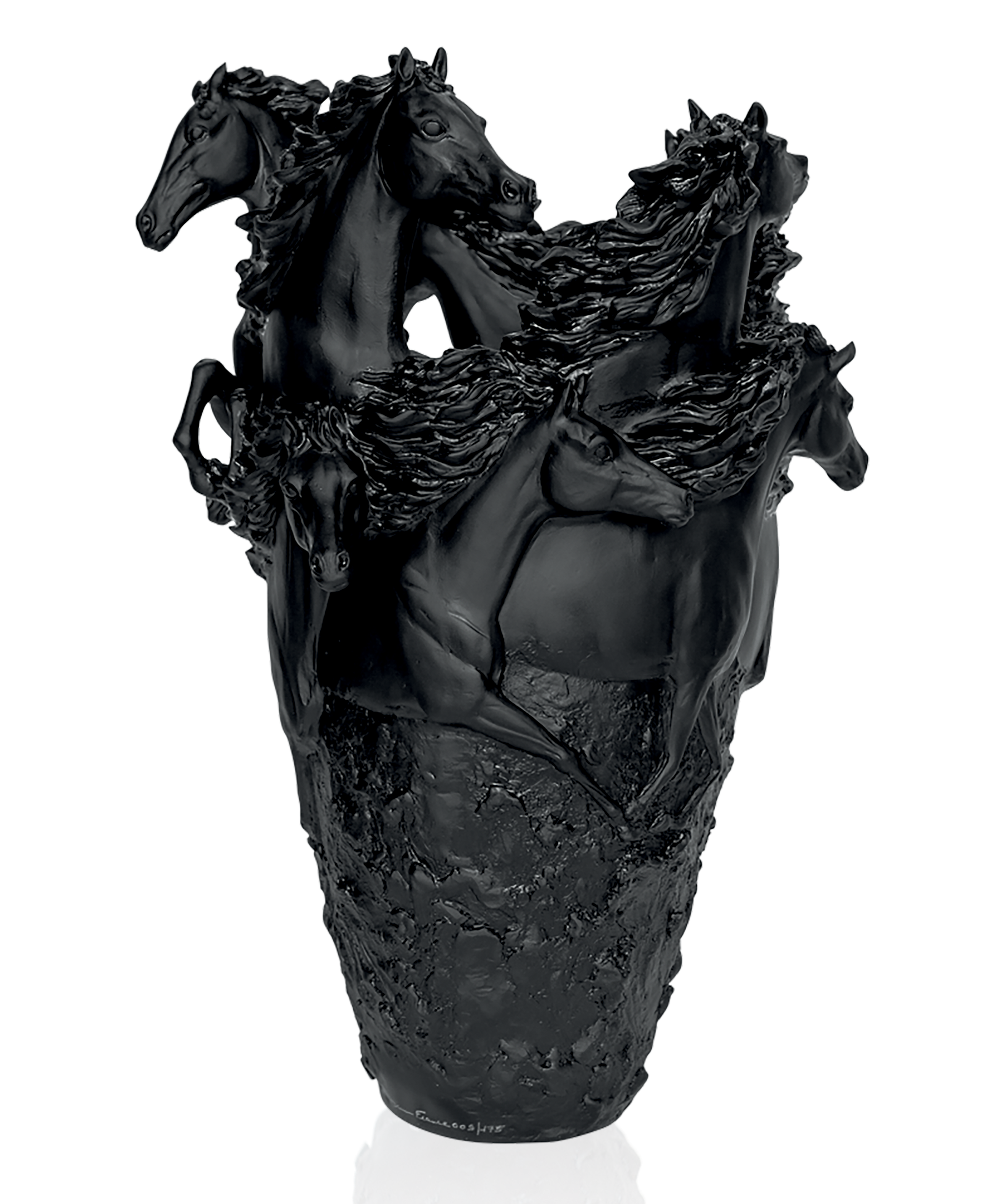 Cavalcade Vase magnum Noir 175ex