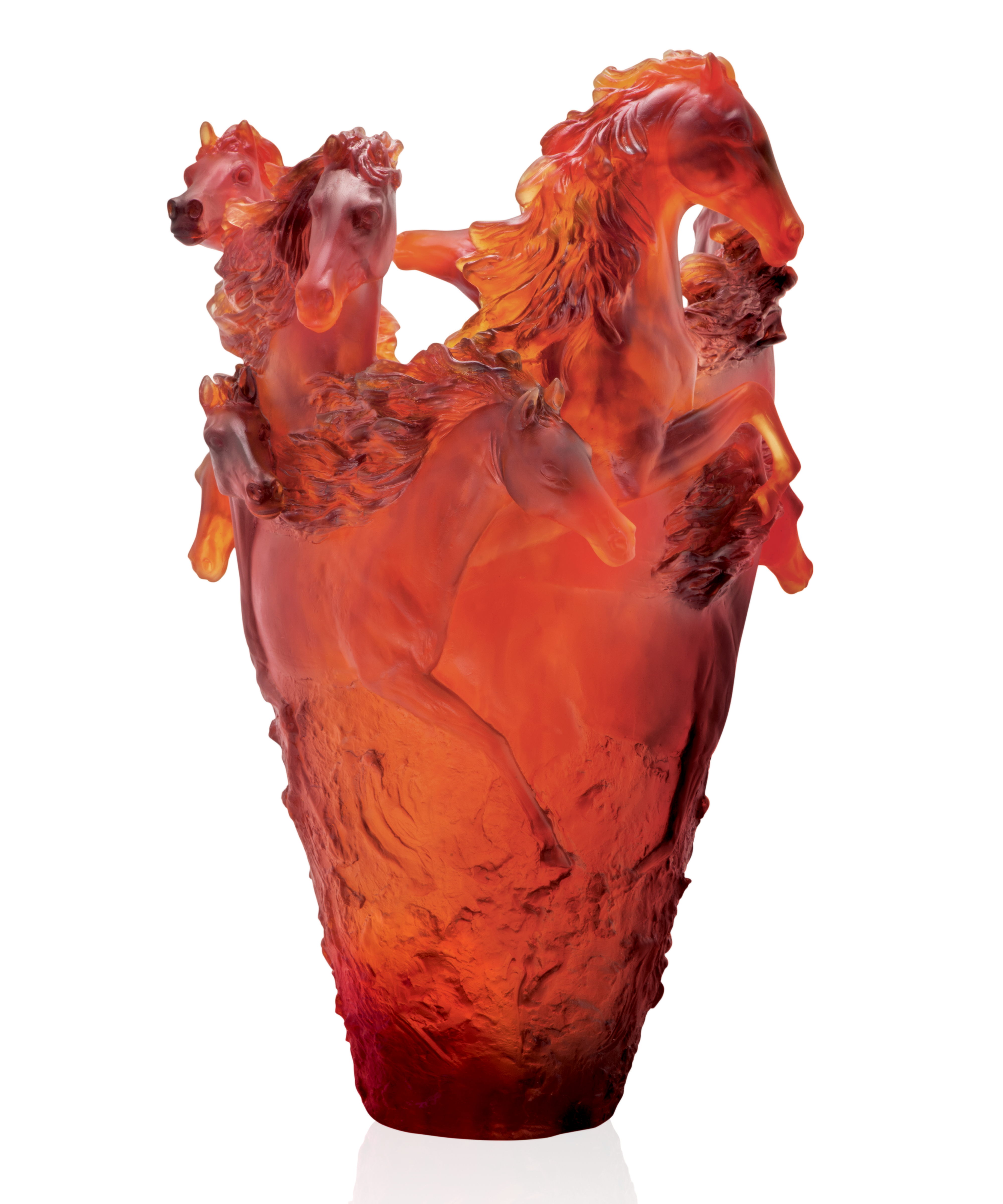 Cavalcade Vase magnum Ambre 175ex