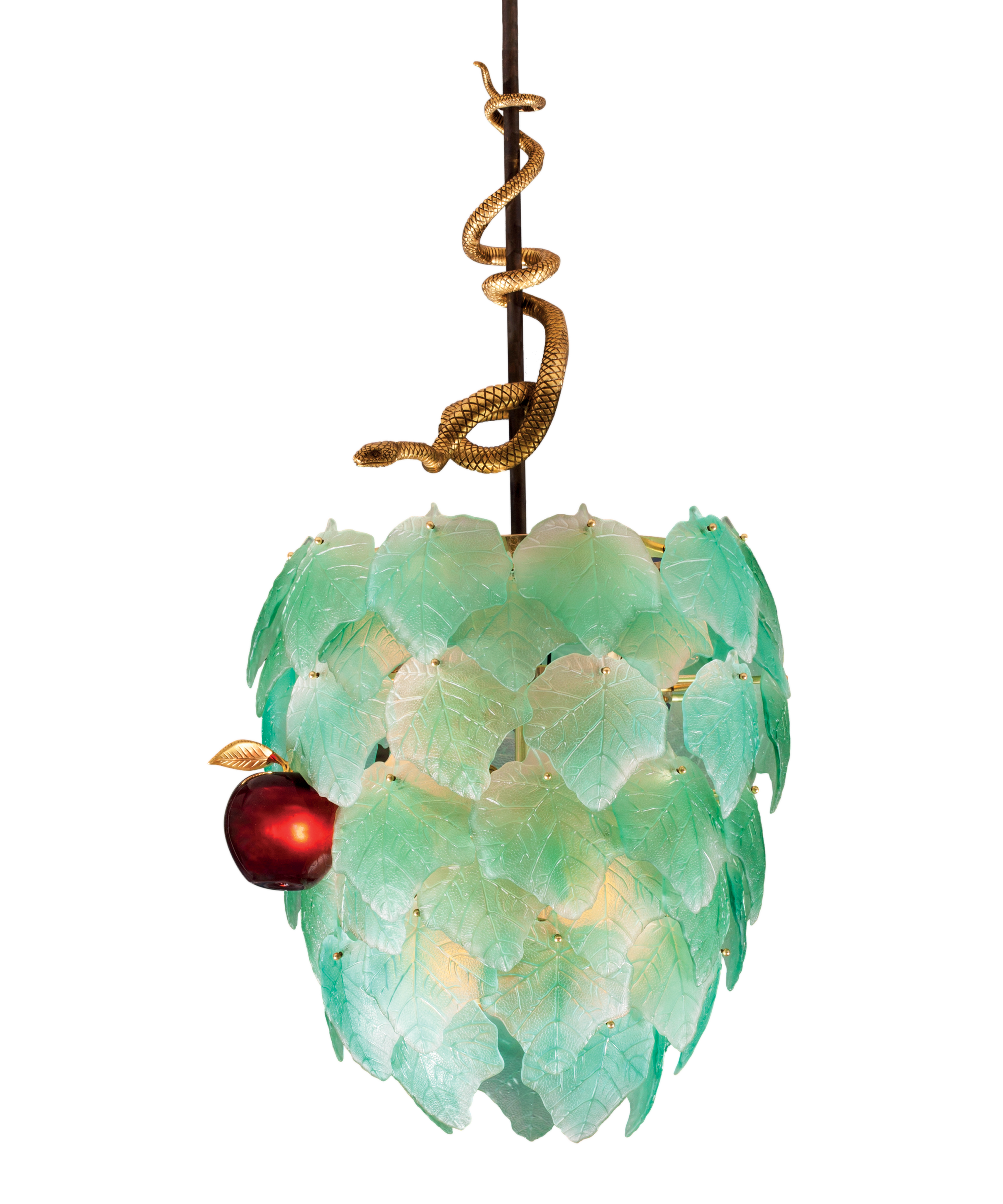 Lustre Eden reptile Vert de Martyn Lawrence Bullard 8ex