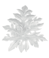 Bornéo Large wall leaf White by Emilio Robba