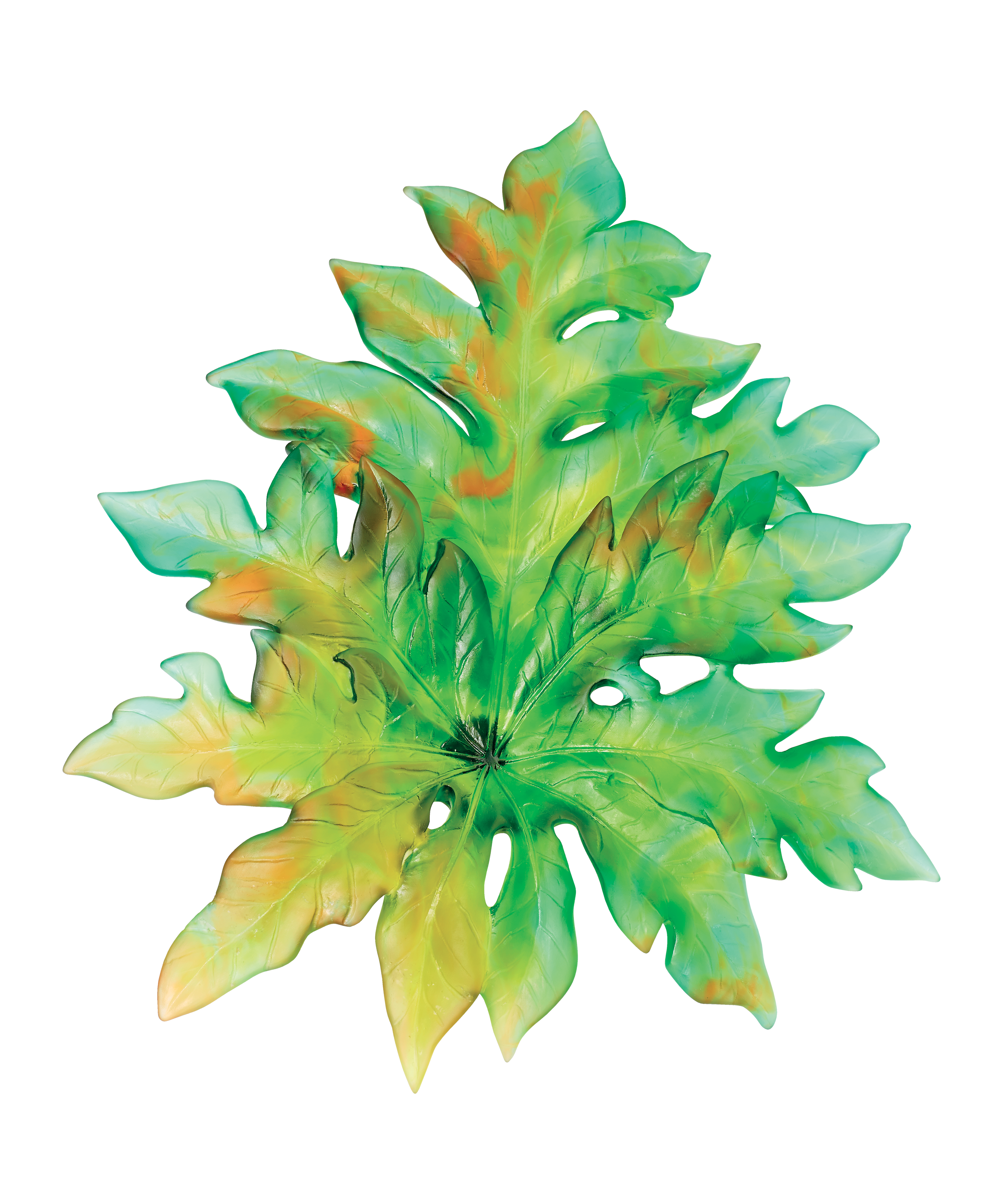 Bornéo Feuille murale grand modèle Verte de Emilio Robba