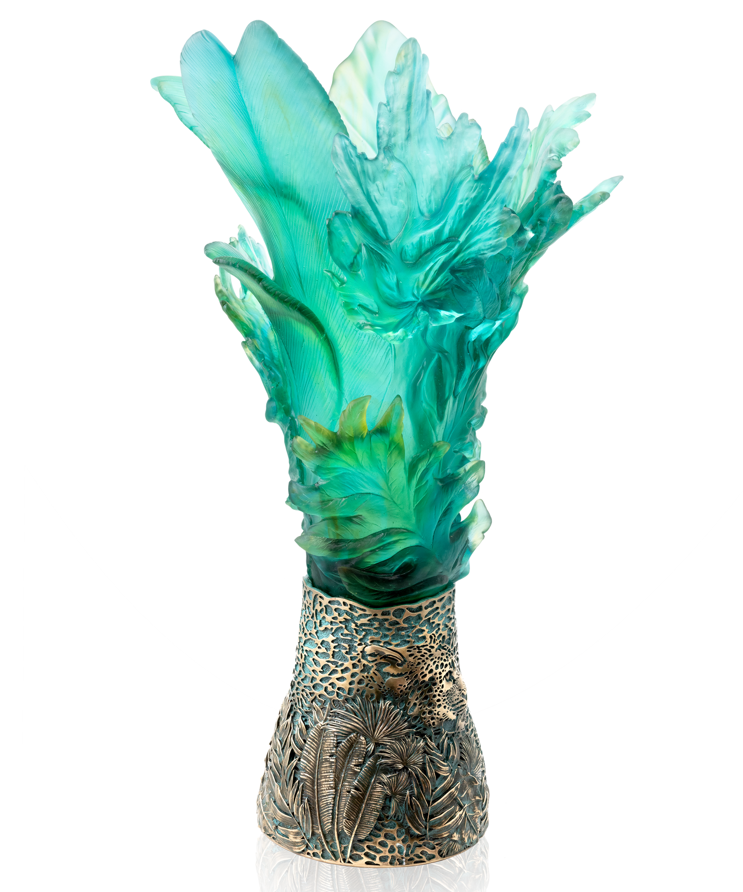 Bornéo Tropical Prestige vase by Emilio Robba 99ex
