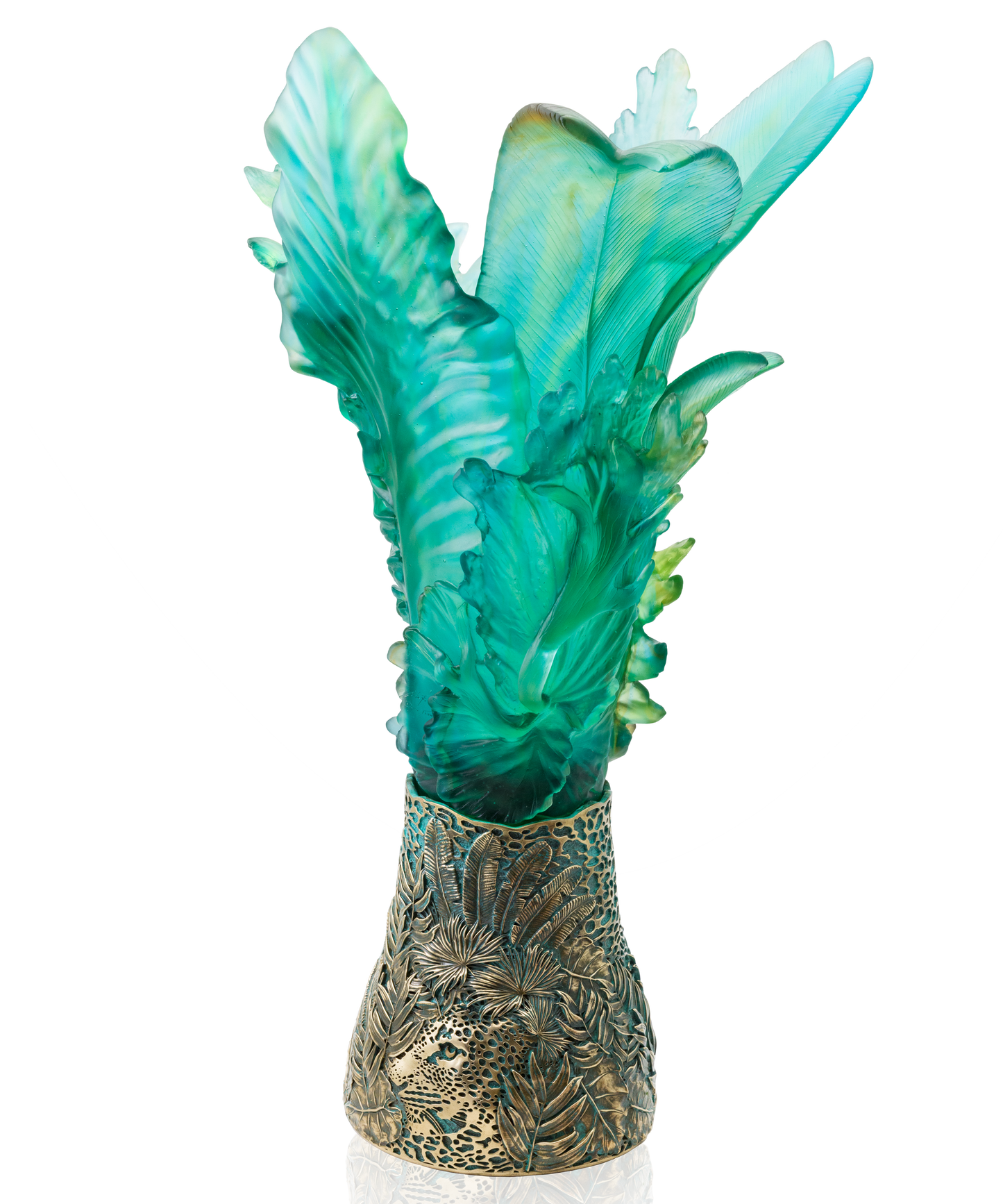 Bornéo Tropical Prestige vase by Emilio Robba 99ex